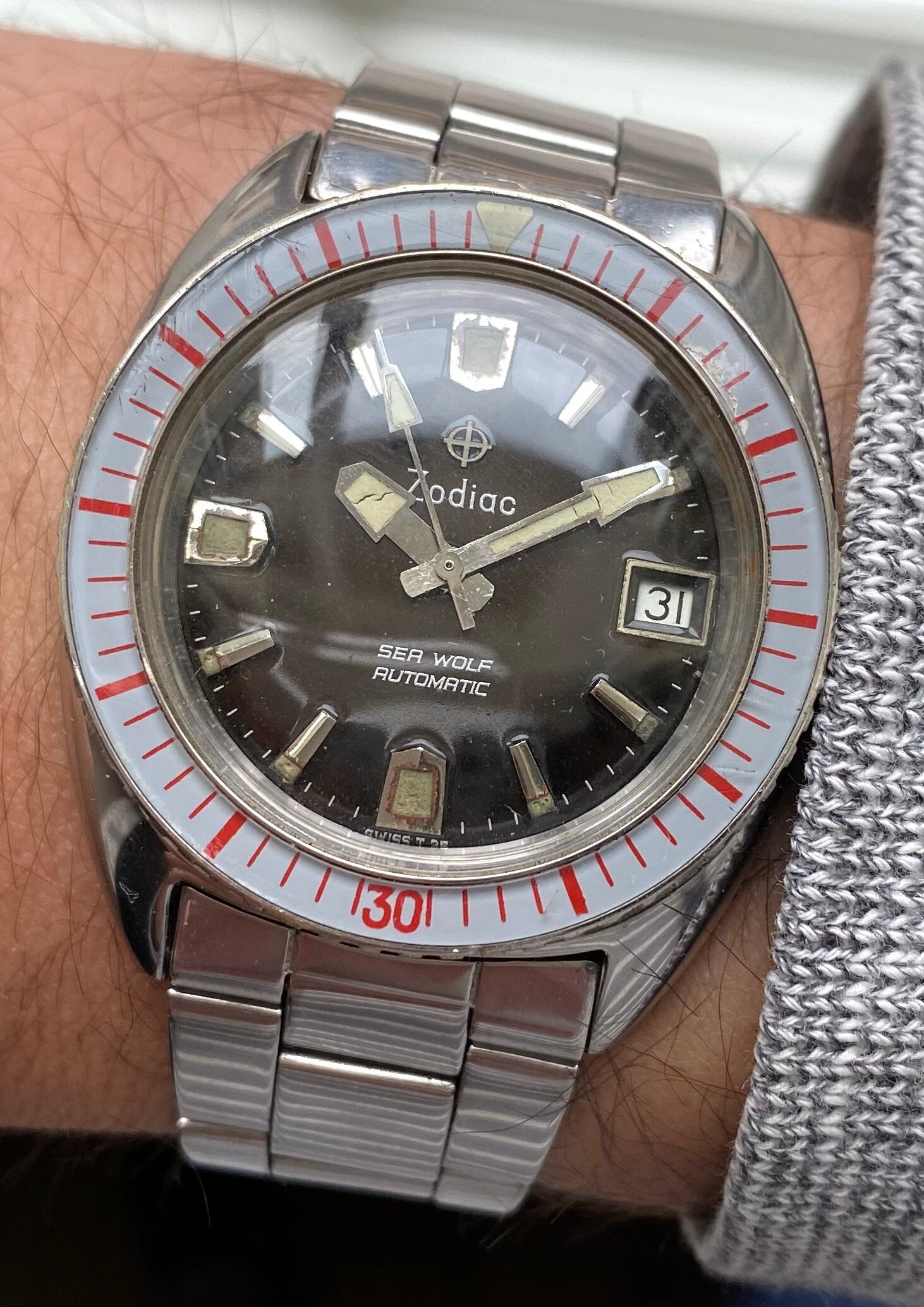 Zodiac Sea Wolf — Tropical Dial