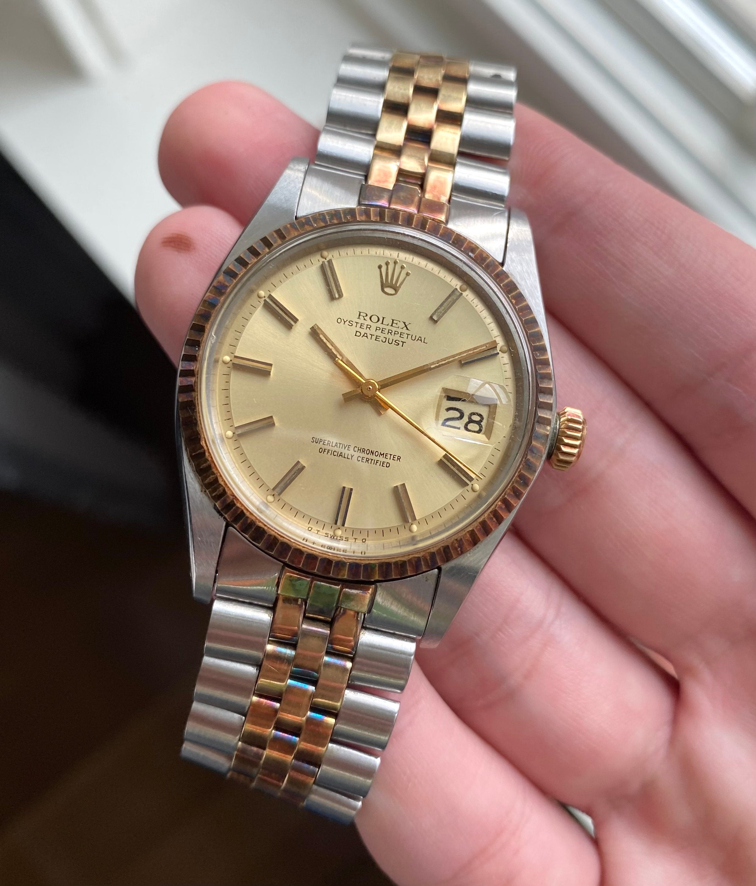 Rolex Datejust ref. 1601 — New Old Stock