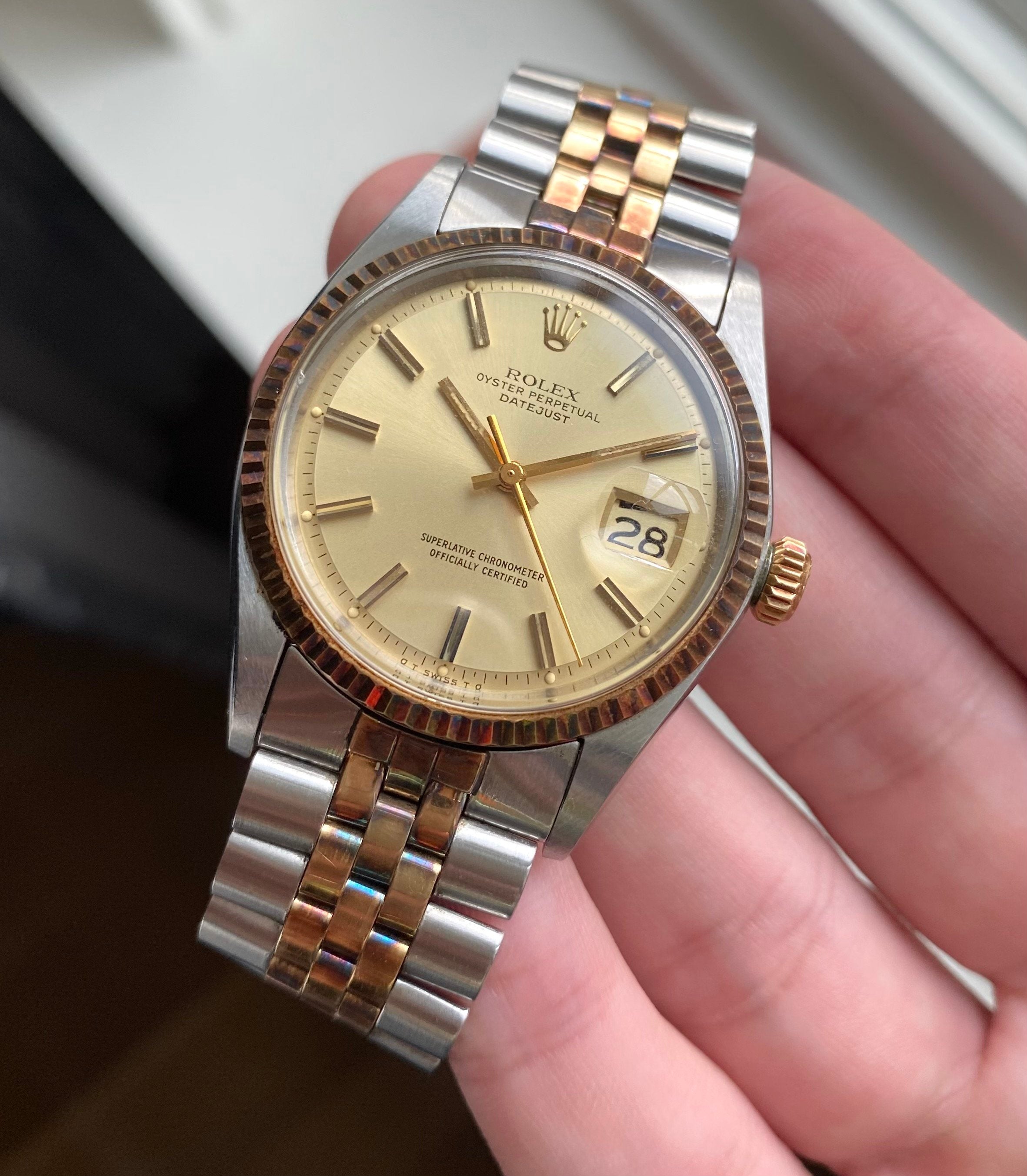 Rolex Datejust ref. 1601 — New Old Stock