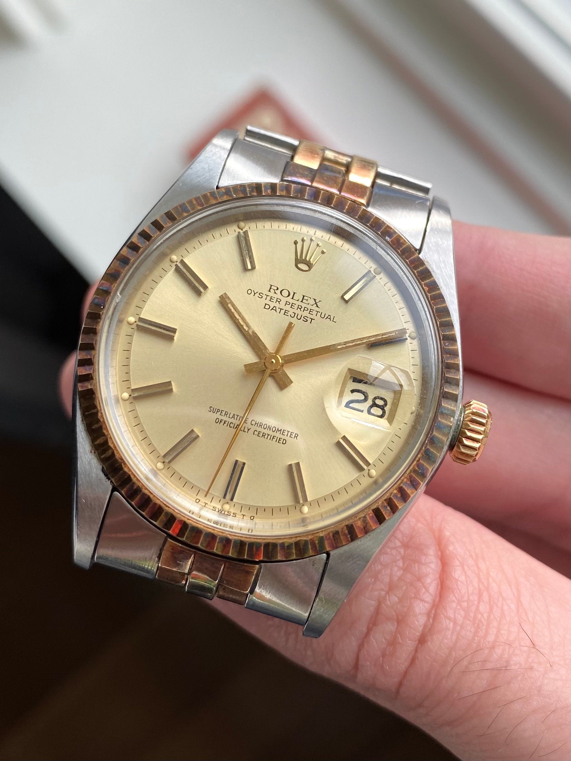 Rolex Datejust ref. 1601 — New Old Stock