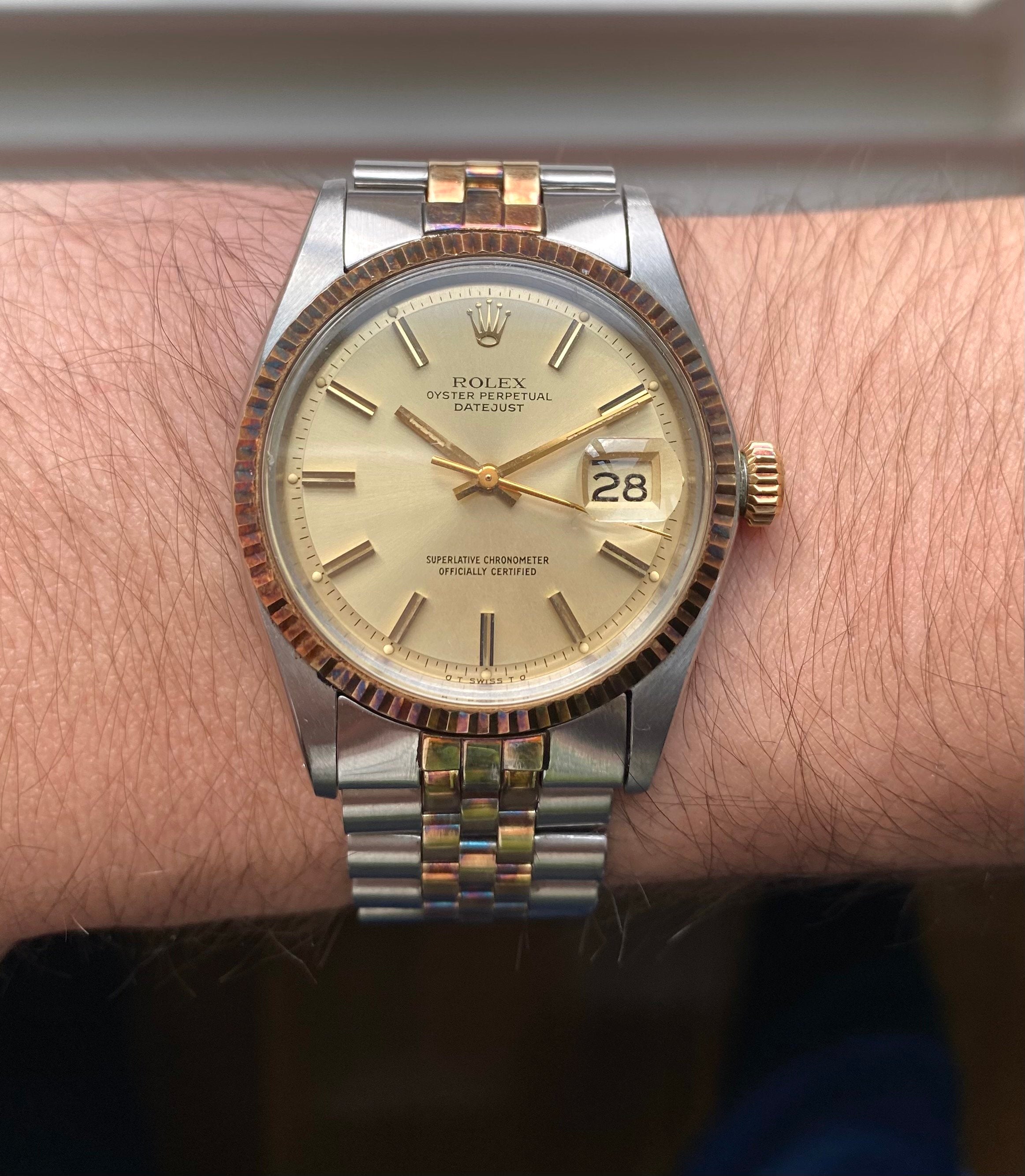 Rolex Datejust ref. 1601 — New Old Stock