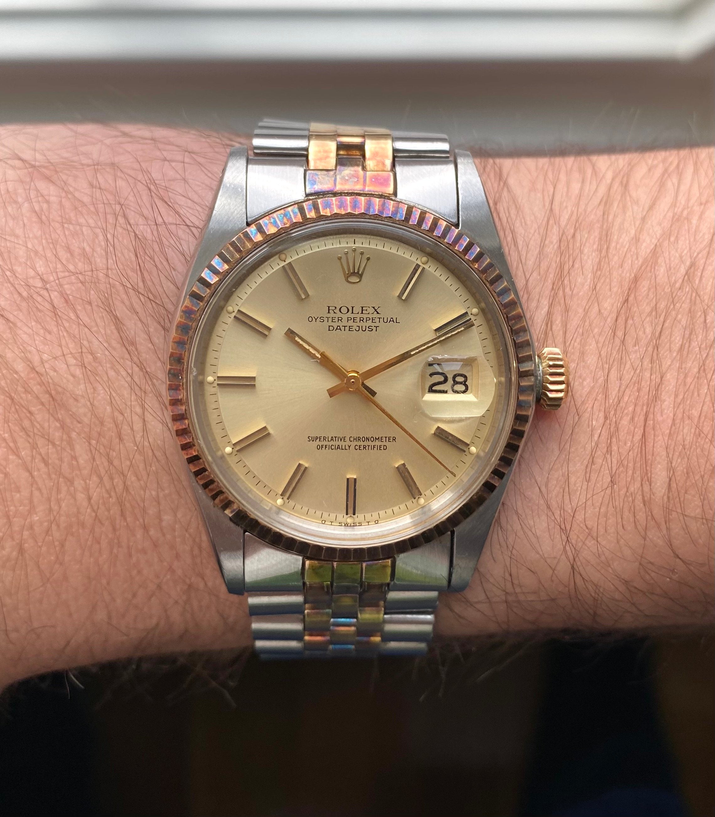 Rolex Datejust ref. 1601 — New Old Stock