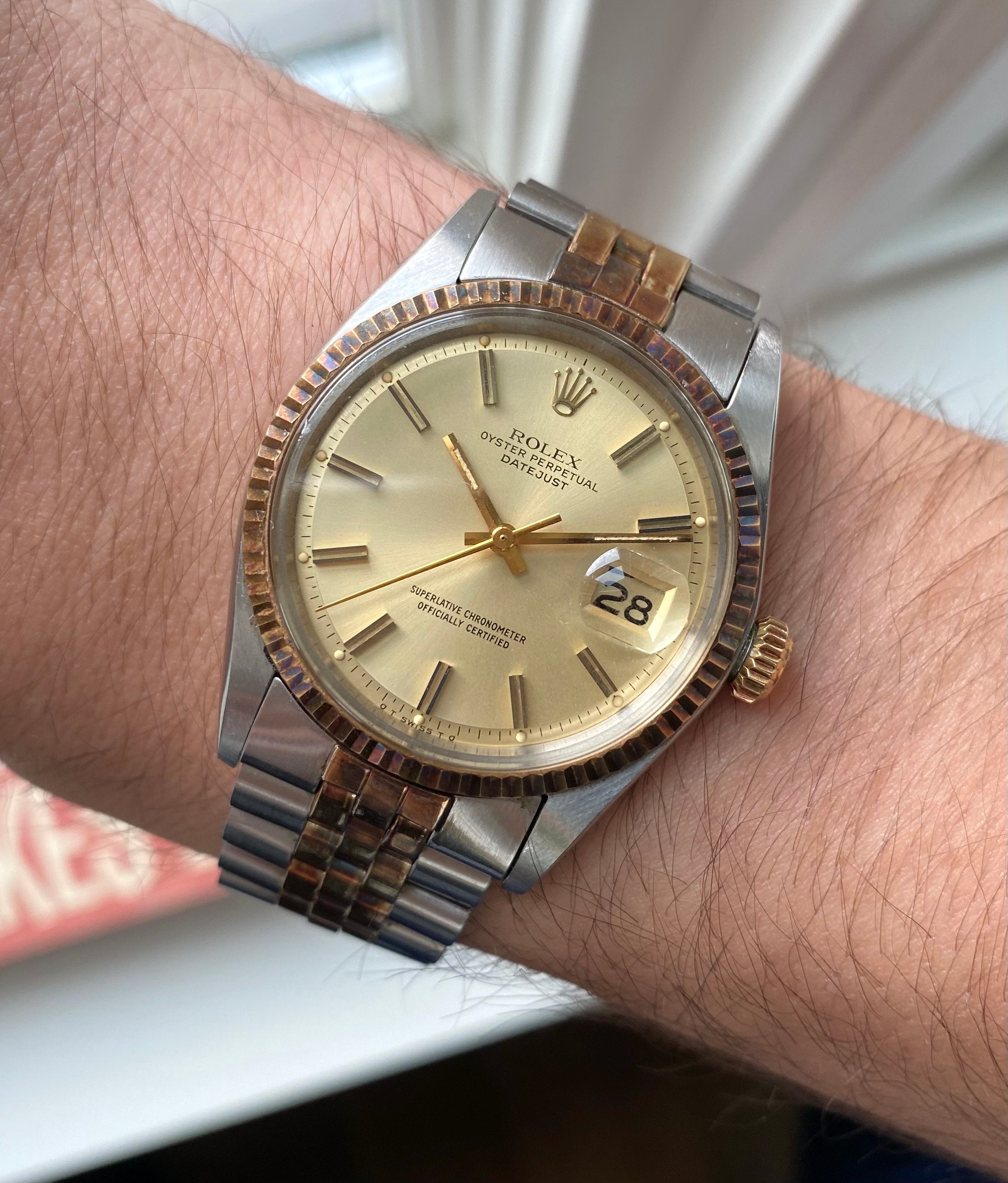 Rolex Datejust ref. 1601 — New Old Stock