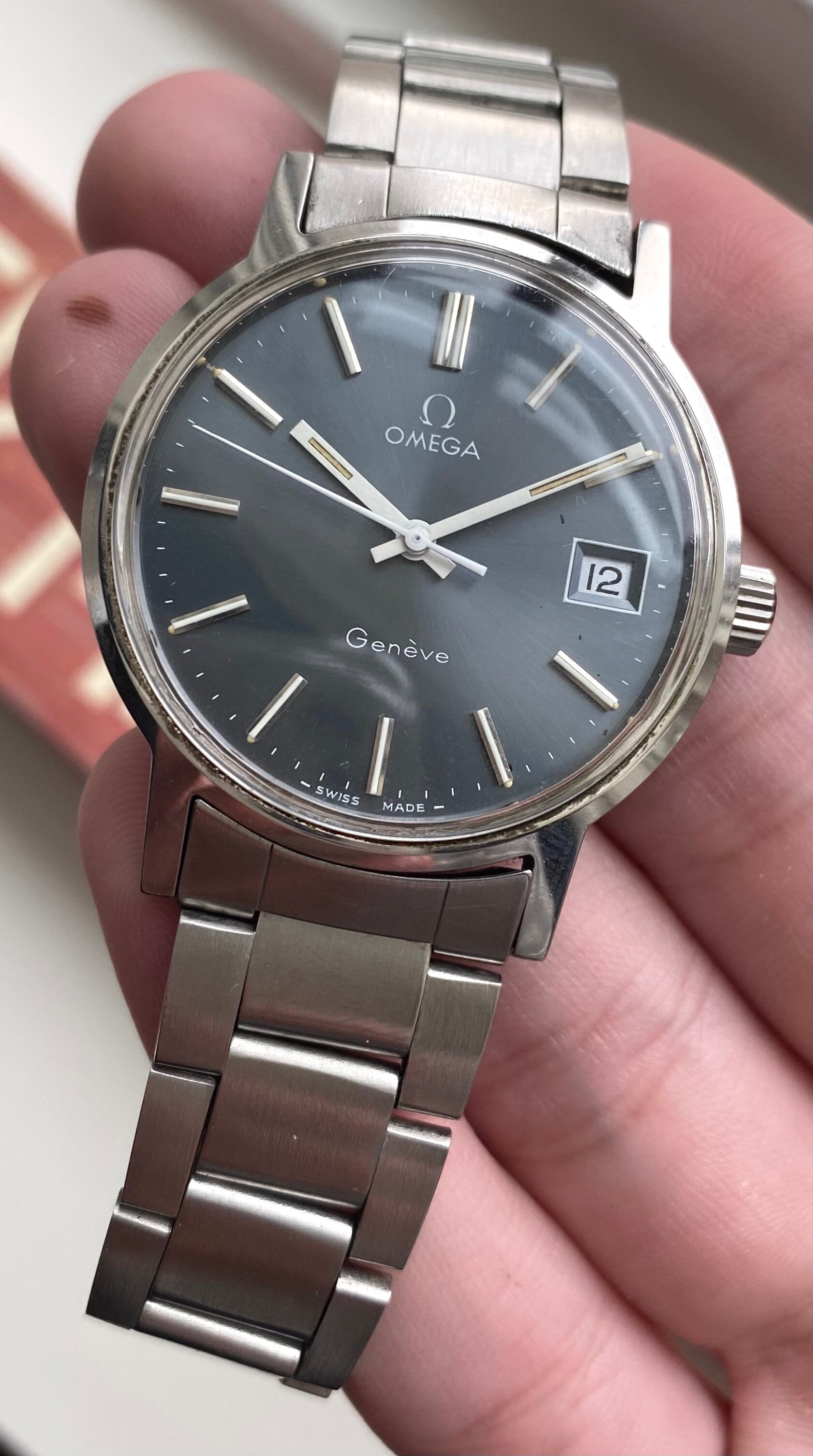 Omega Geneve — Grey Dial