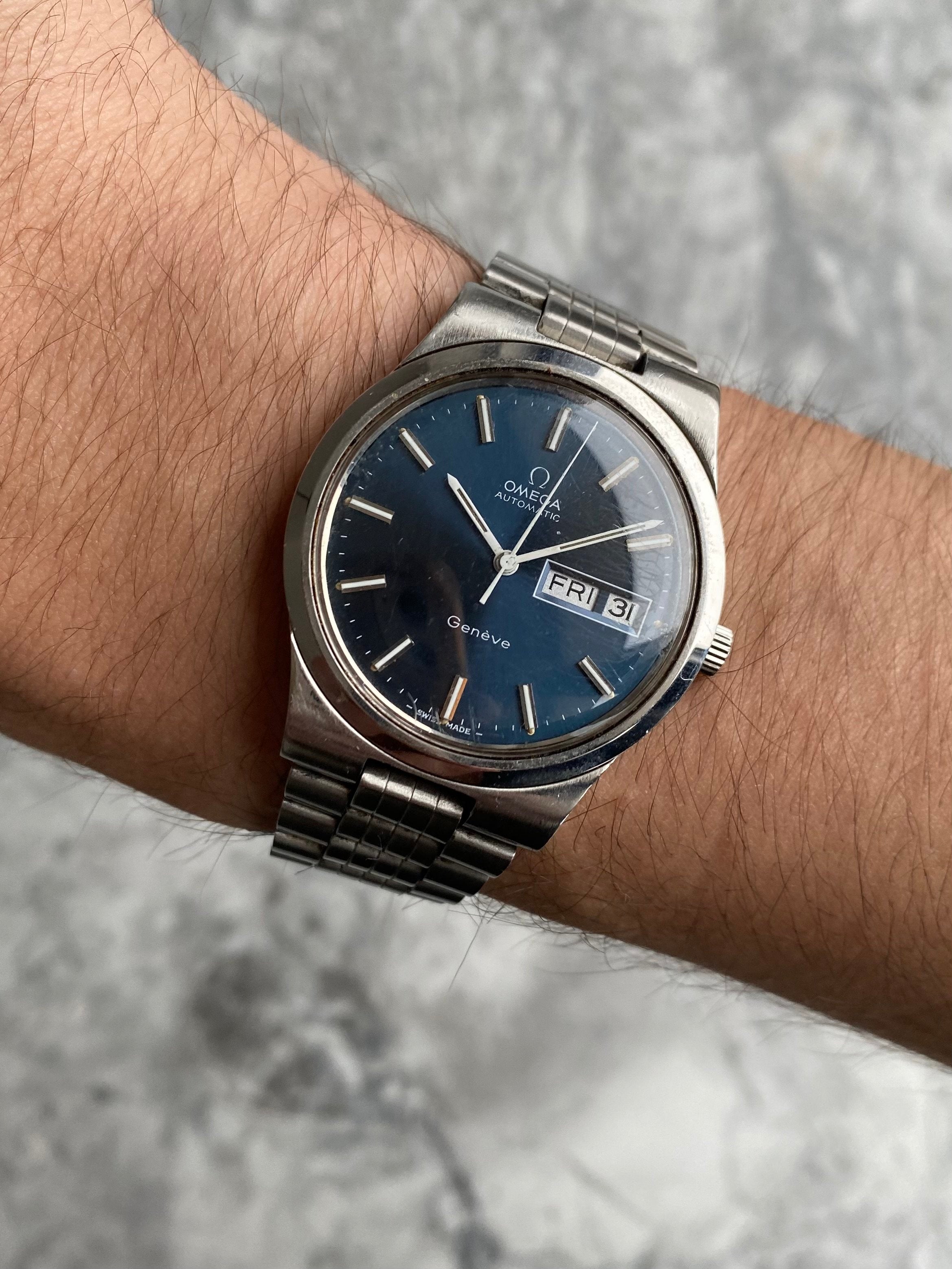 Omega Geneve - Blue Dial.