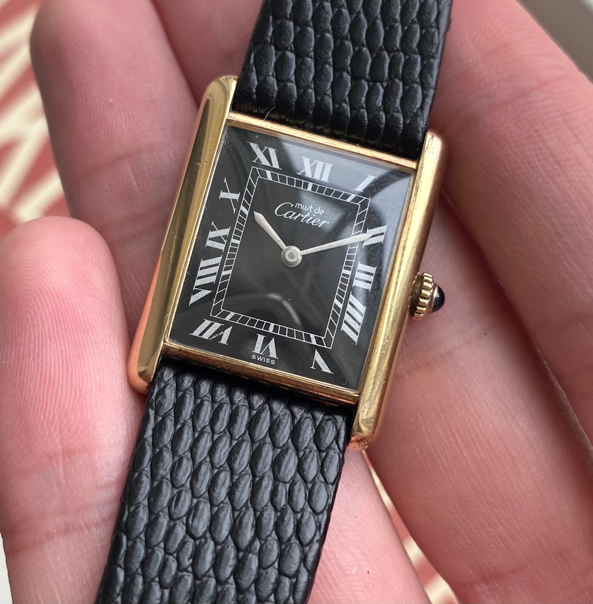 Cartier Tank — Box and Card