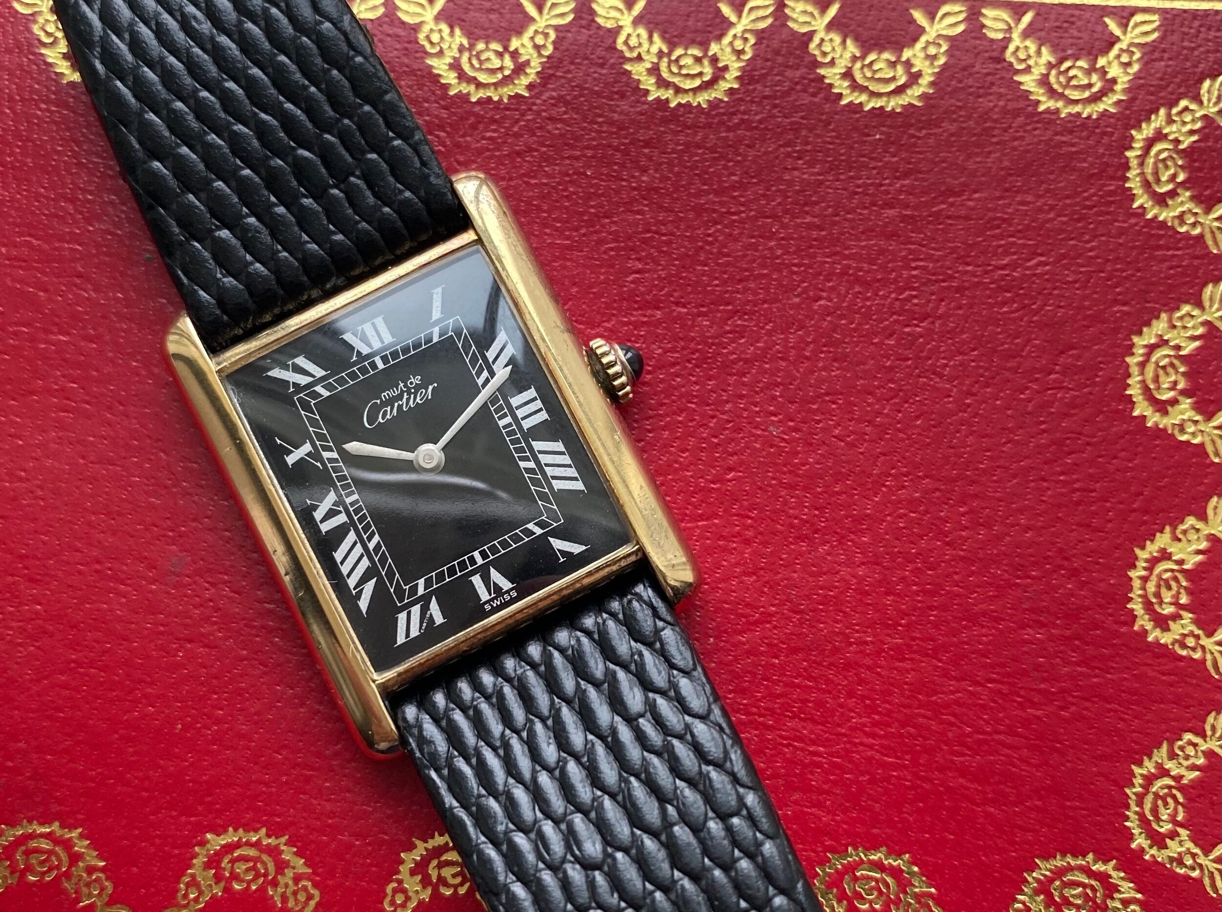 Cartier Tank — Box and Card