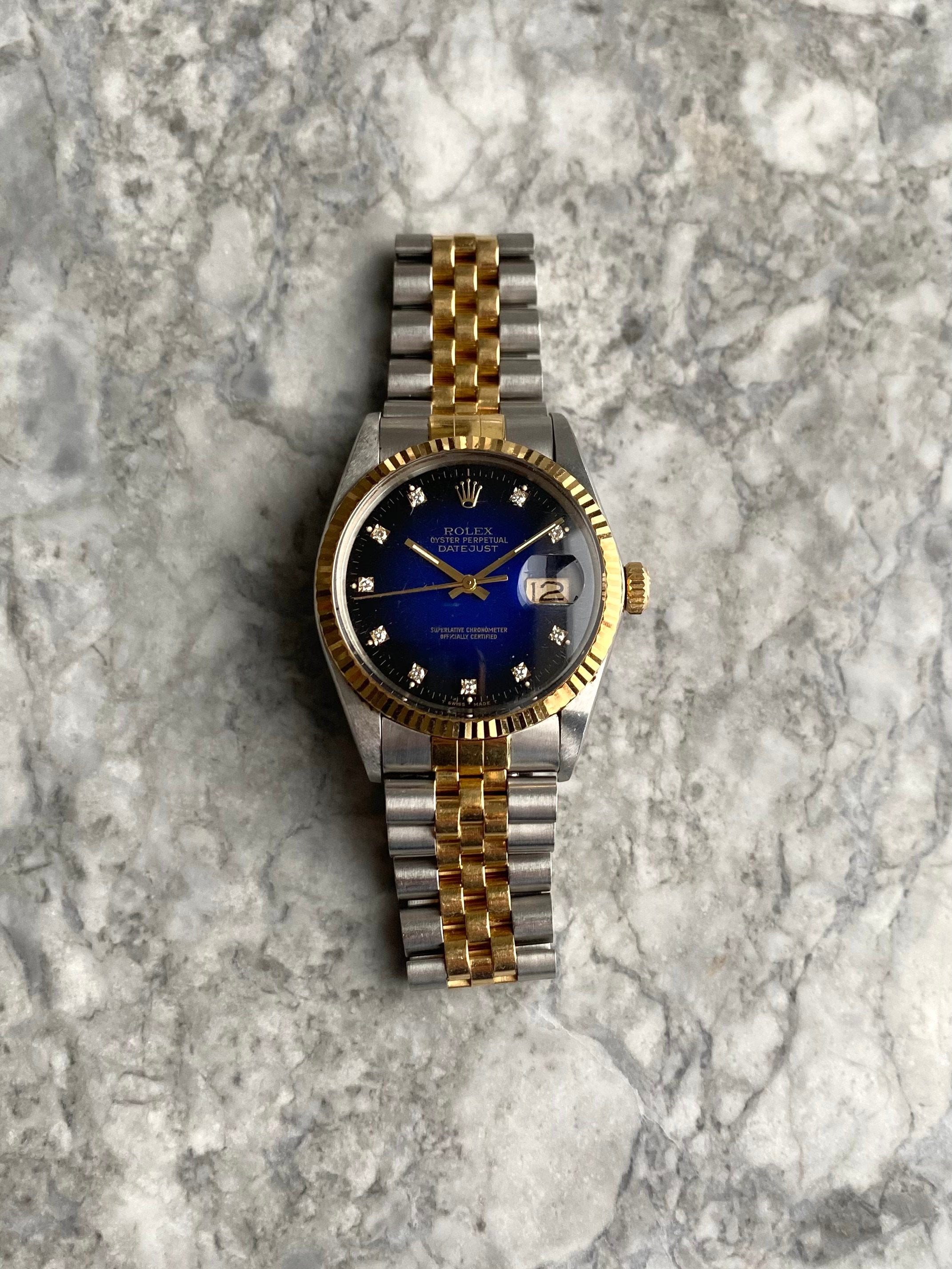 Rolex Datejust 16013 - Blue Vignette.