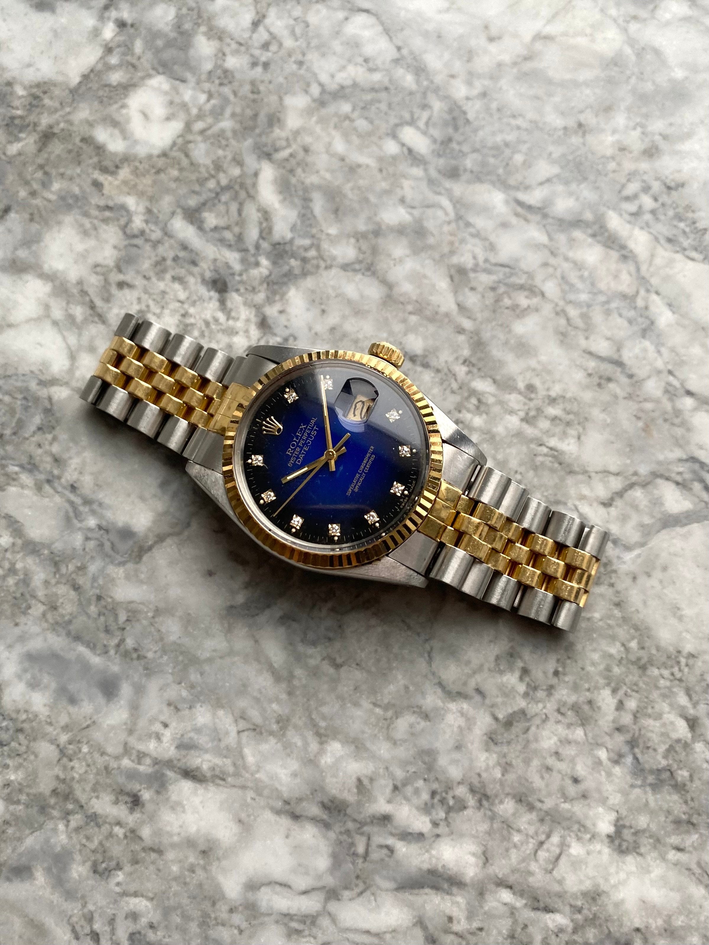 Rolex Datejust 16013 - Blue Vignette.