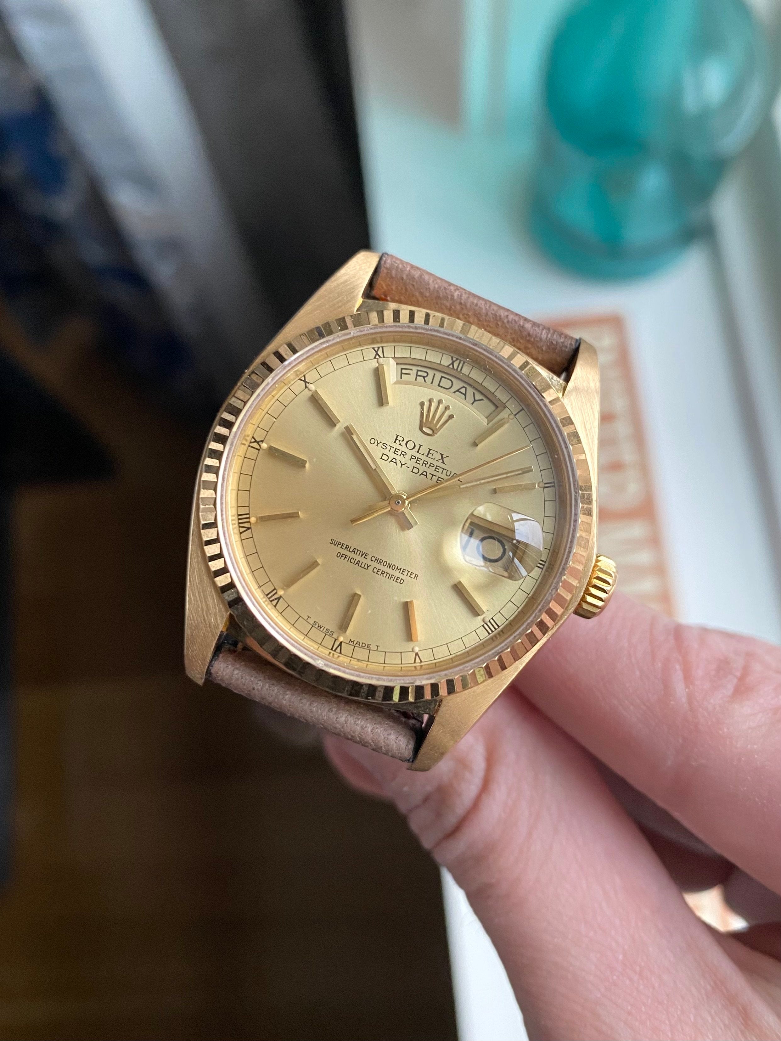 Rolex Daydate 18038 - Champagne