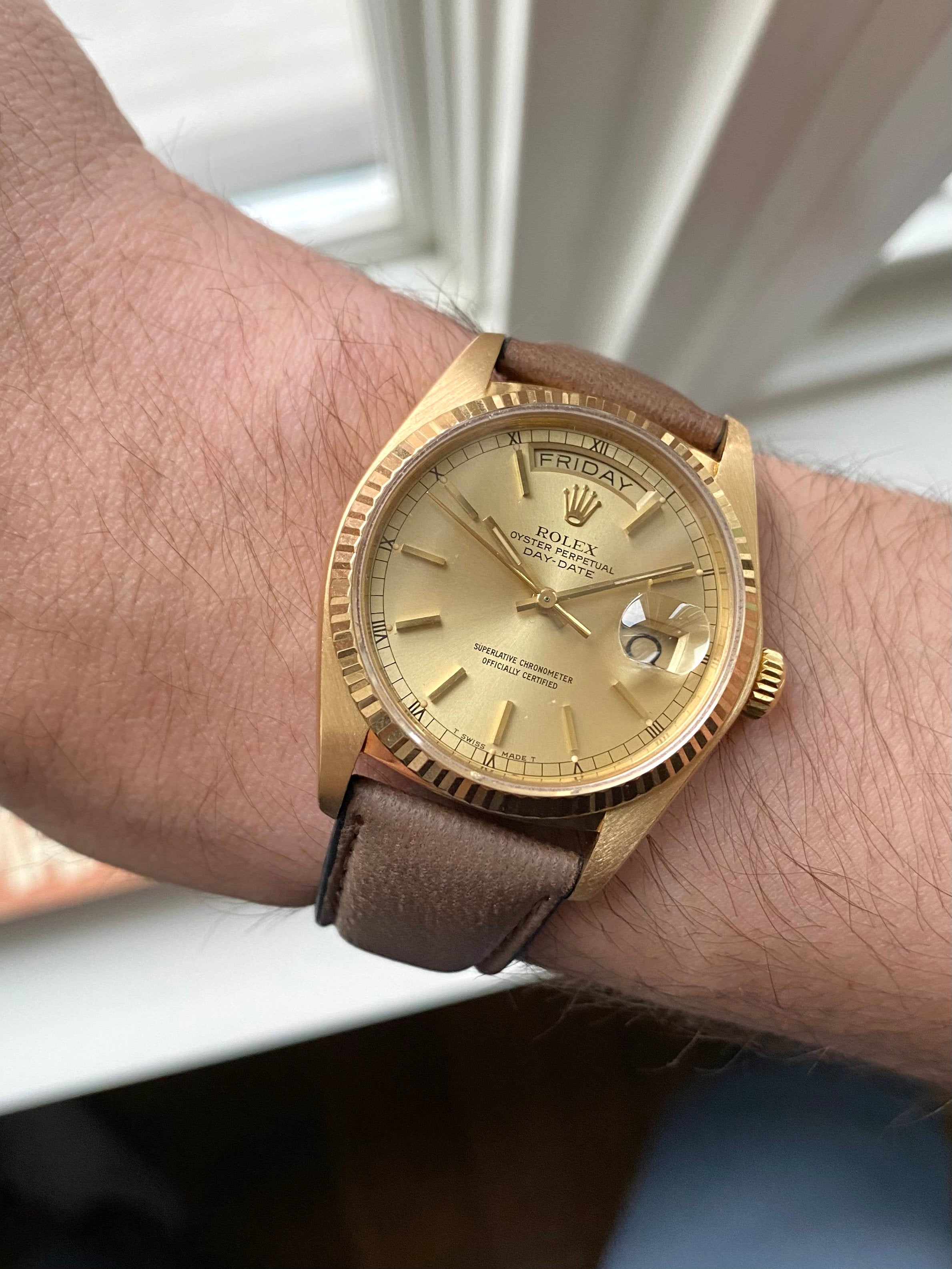 Rolex Daydate 18038 - Champagne