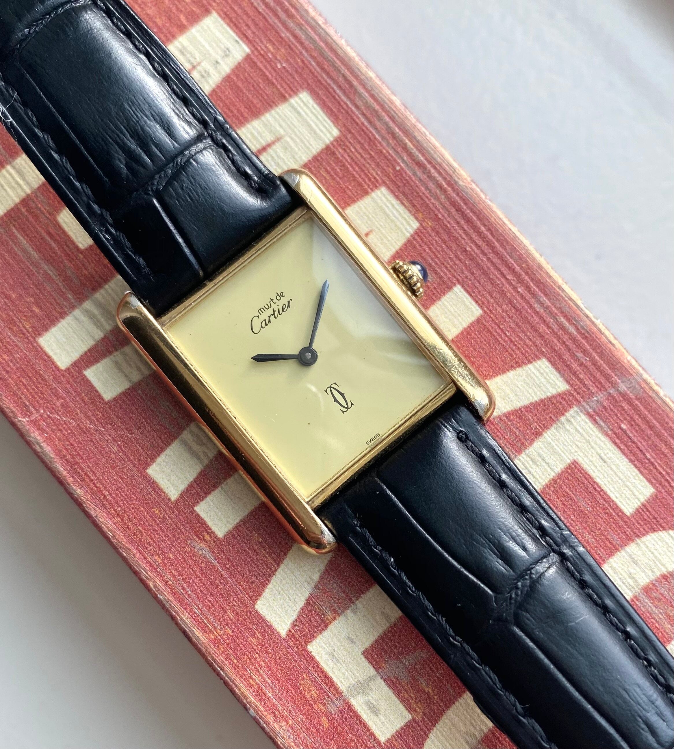 Must de Cartier Tank — Lemon Dial