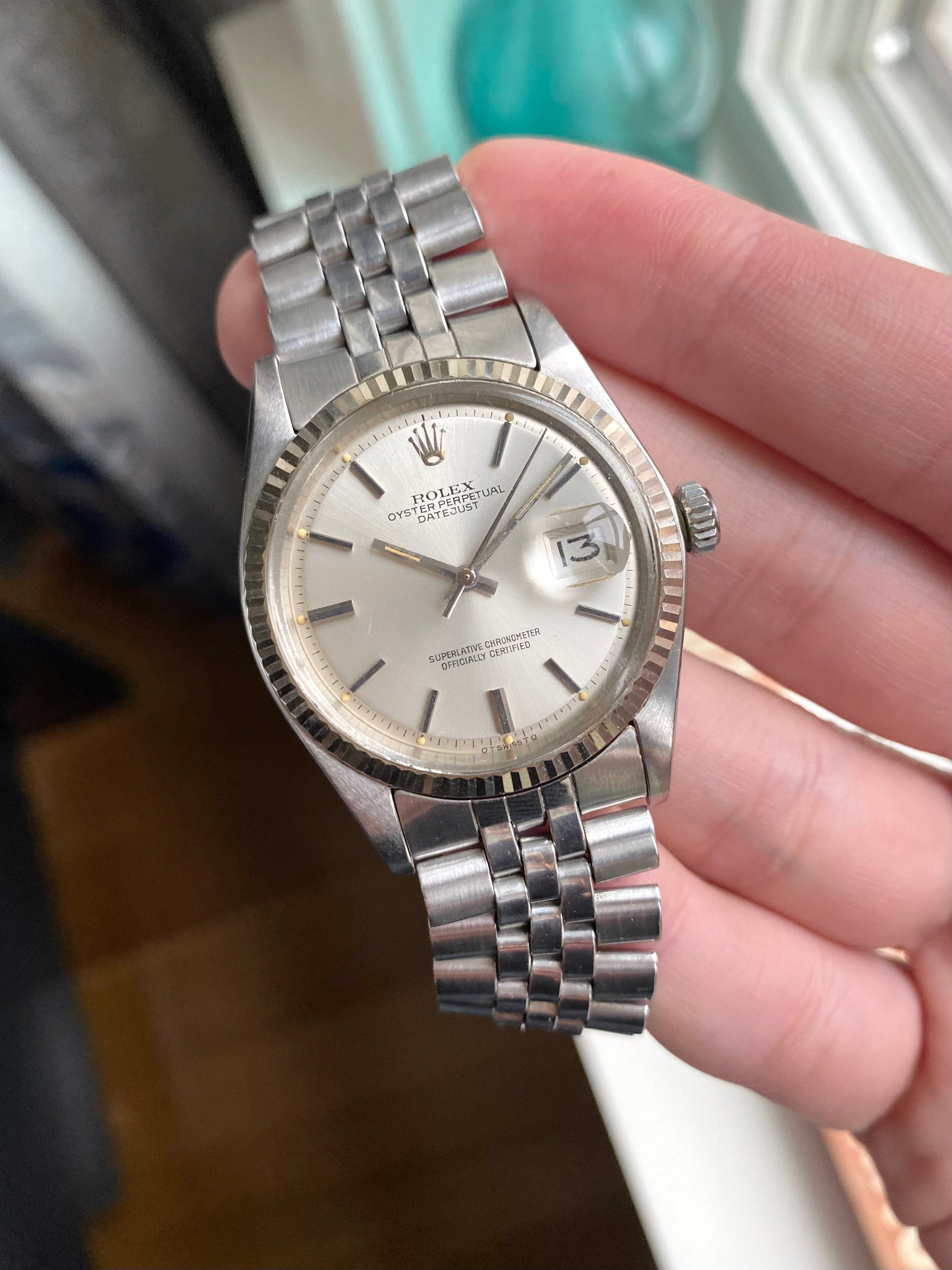 Rolex Datejust 1601 - Silver Sigma