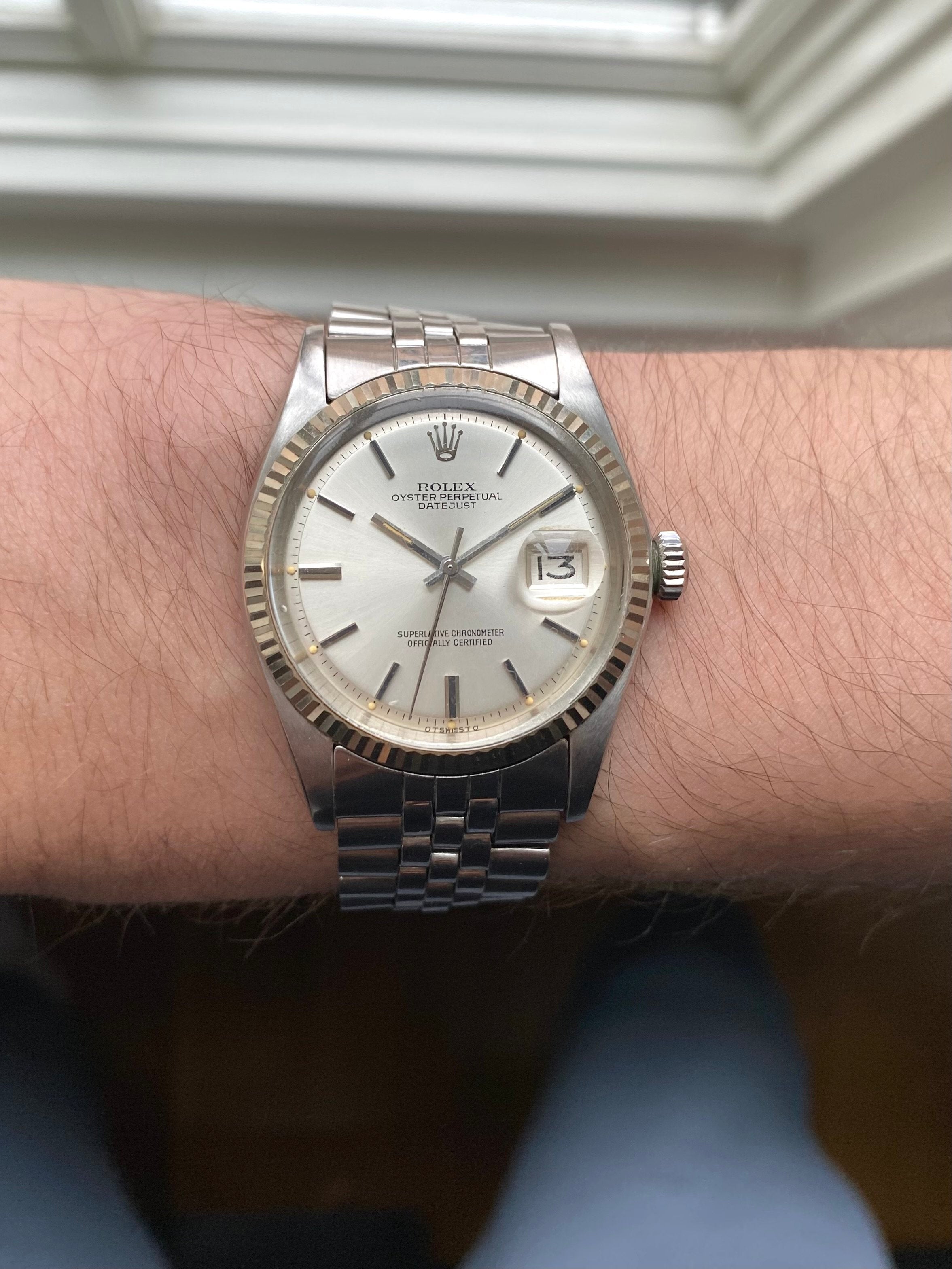 Rolex Datejust 1601 - Silver Sigma