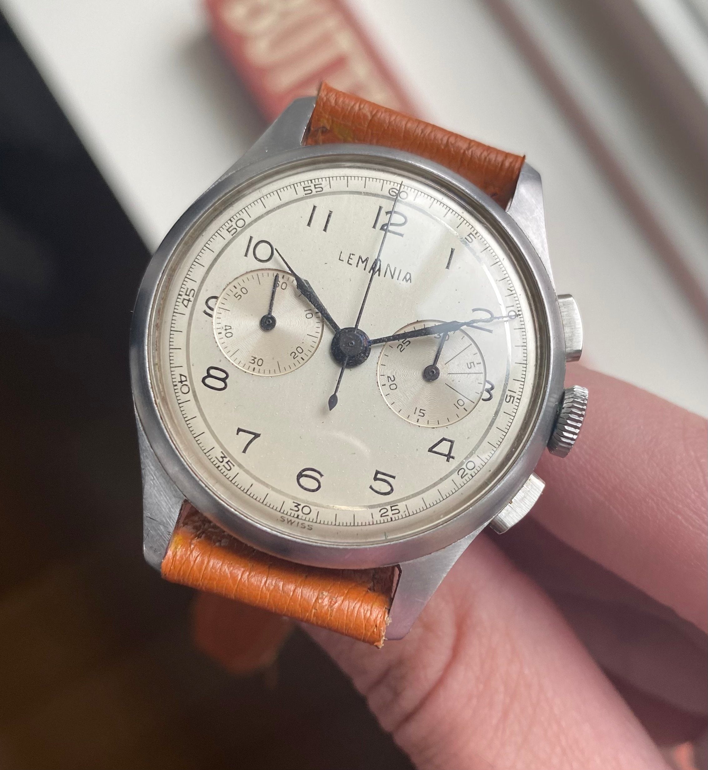 Lemania Chronograph