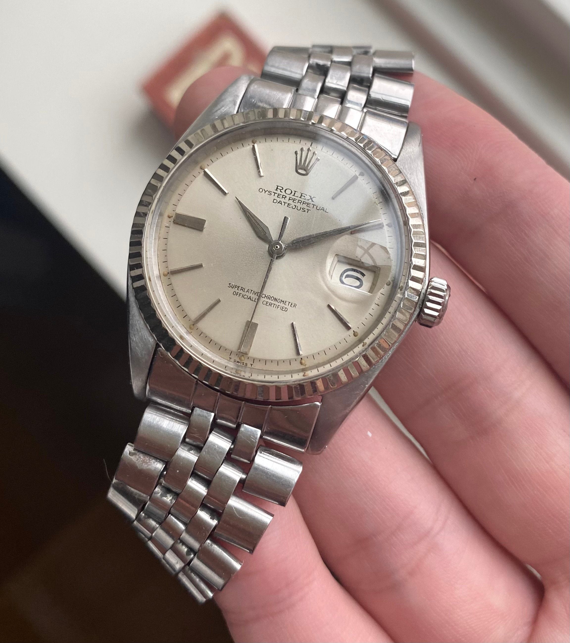 Rolex Datejust ref. 1601 — Alpha Hands