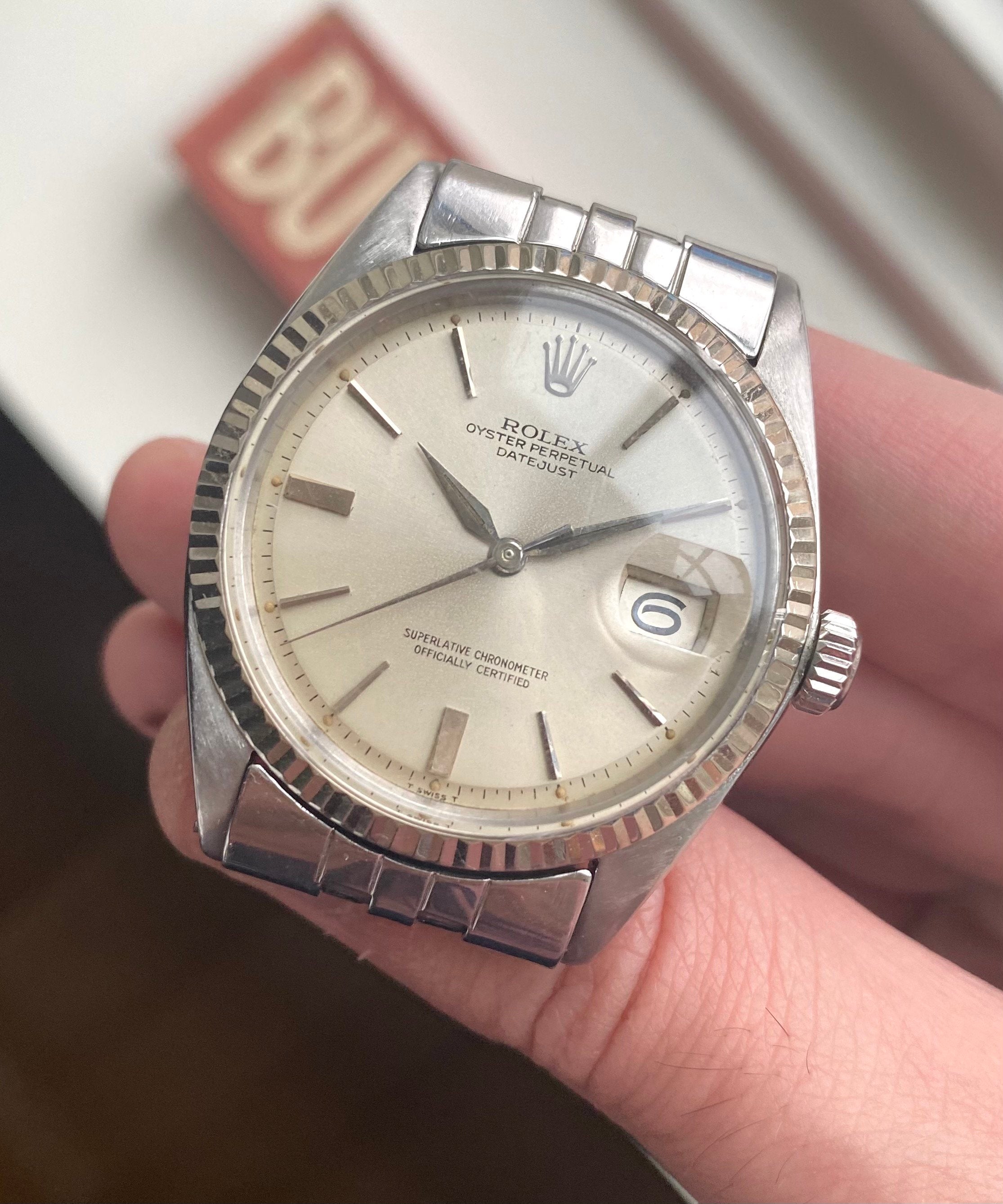 Rolex Datejust ref. 1601 — Alpha Hands