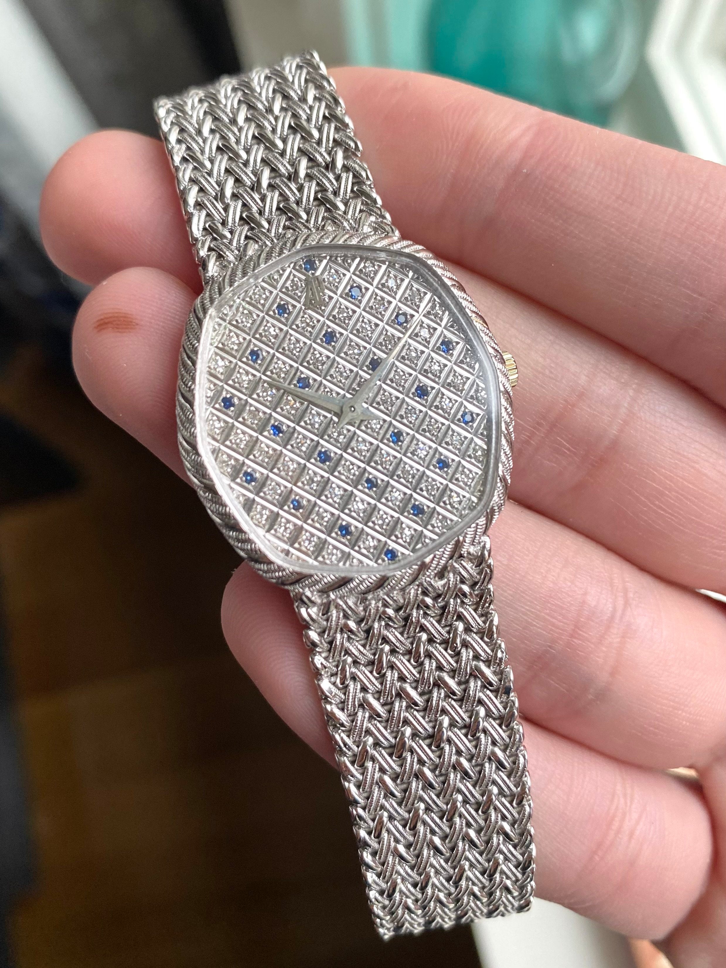 Audemars Piguet 18K White Gold - Sapphire/ Diamond Dial