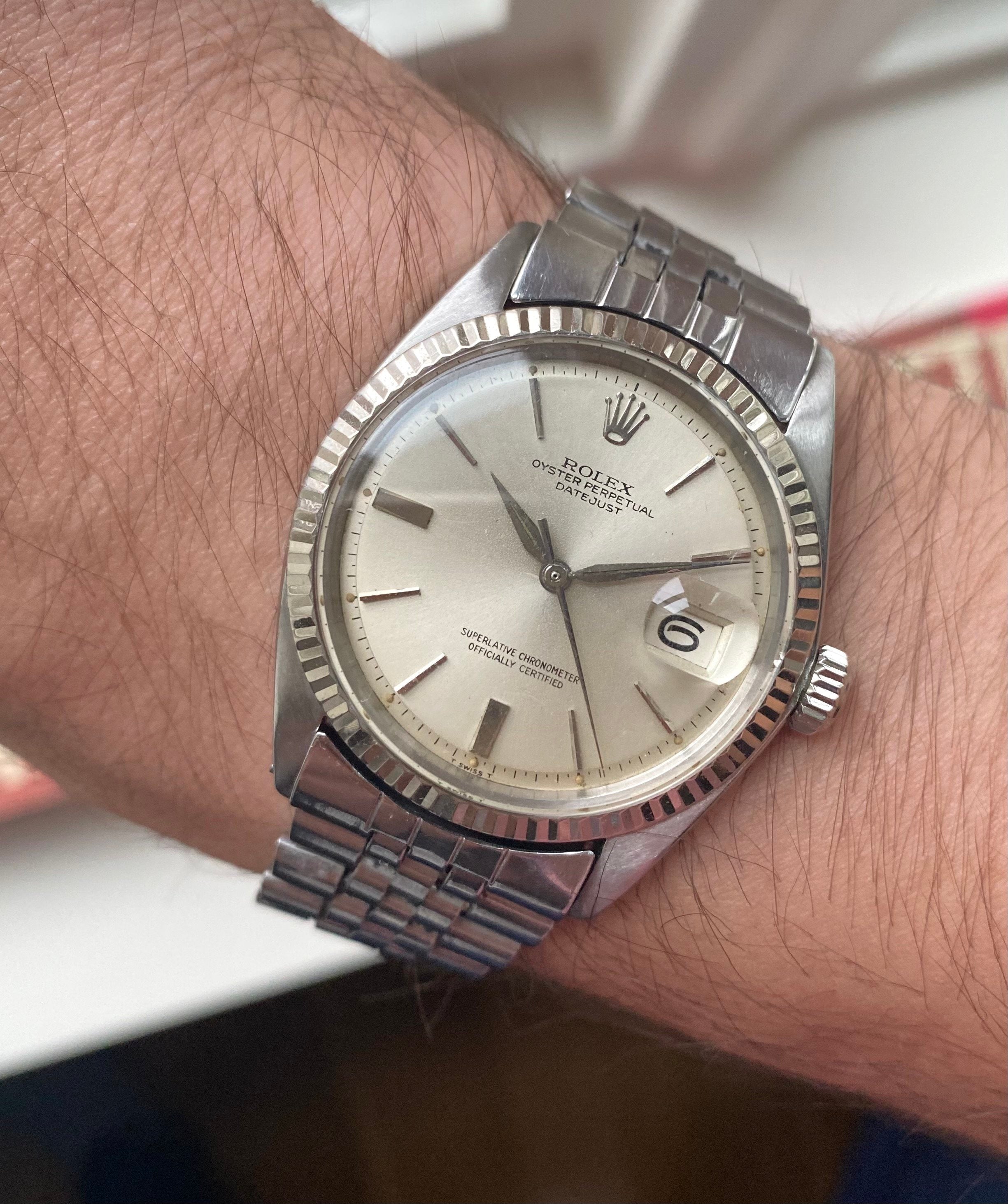 Rolex Datejust ref. 1601 — Alpha Hands