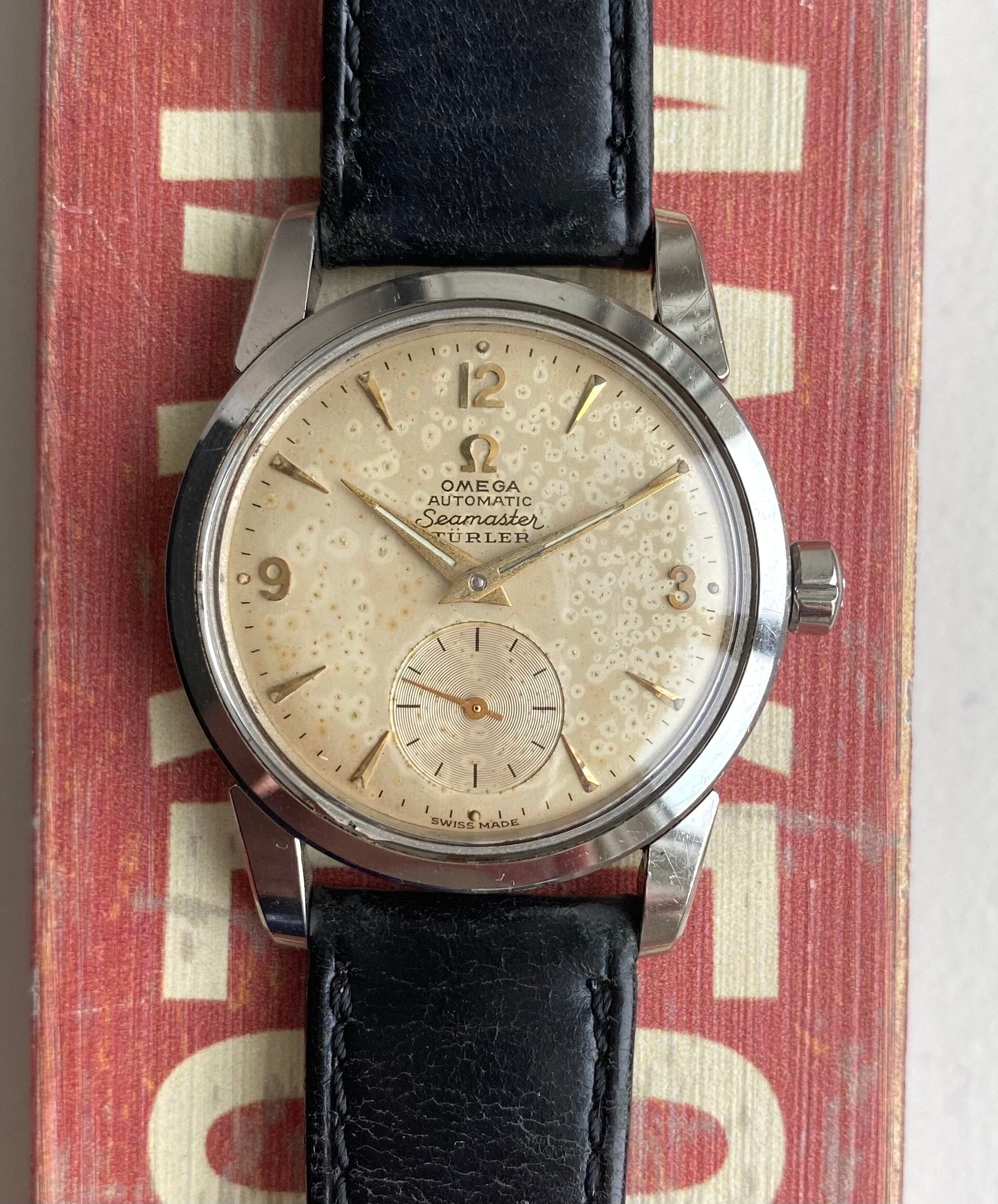 Omega Seamaster — "Turler" Stamp