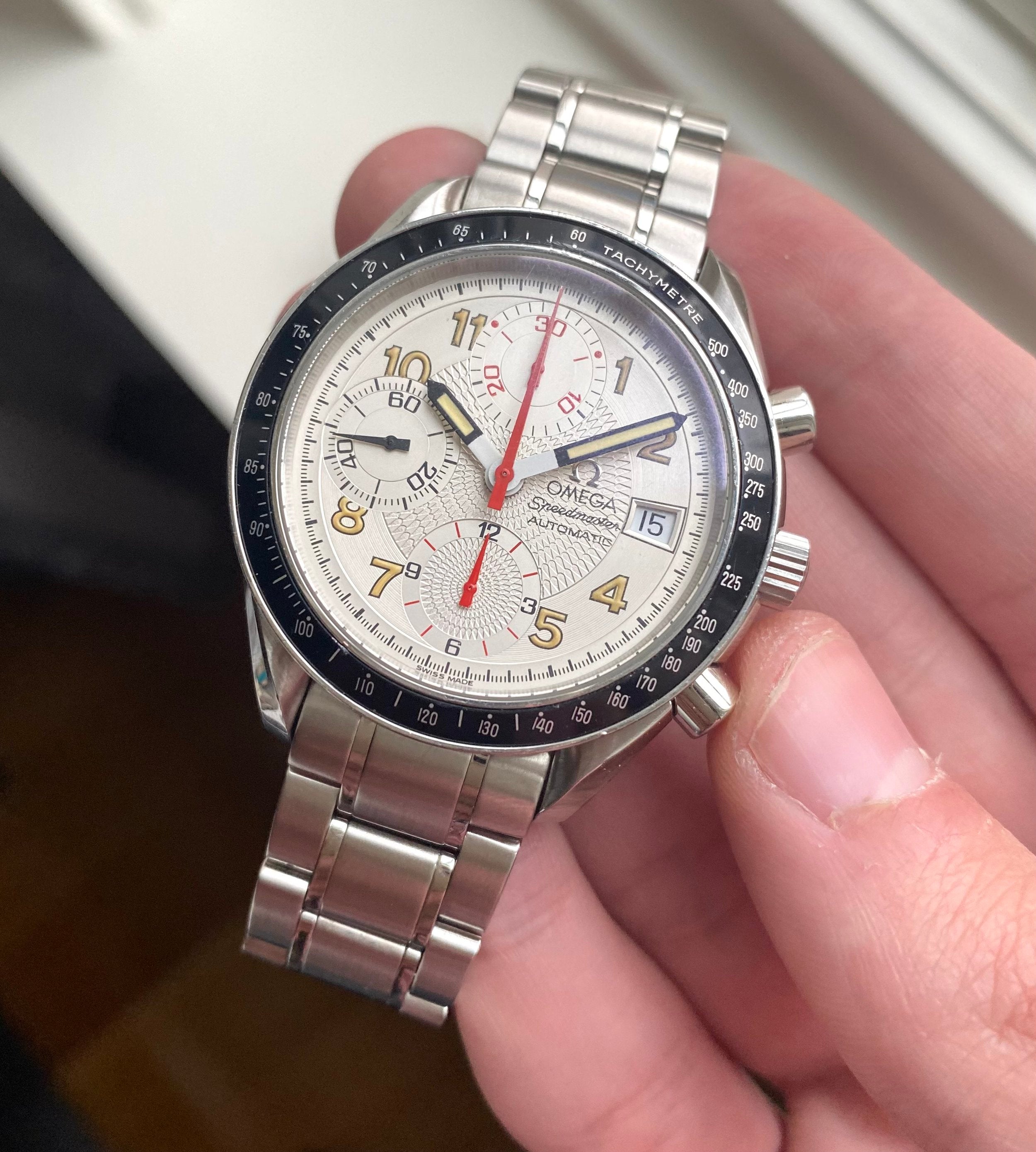 Omega Speedmaster MK40 — White