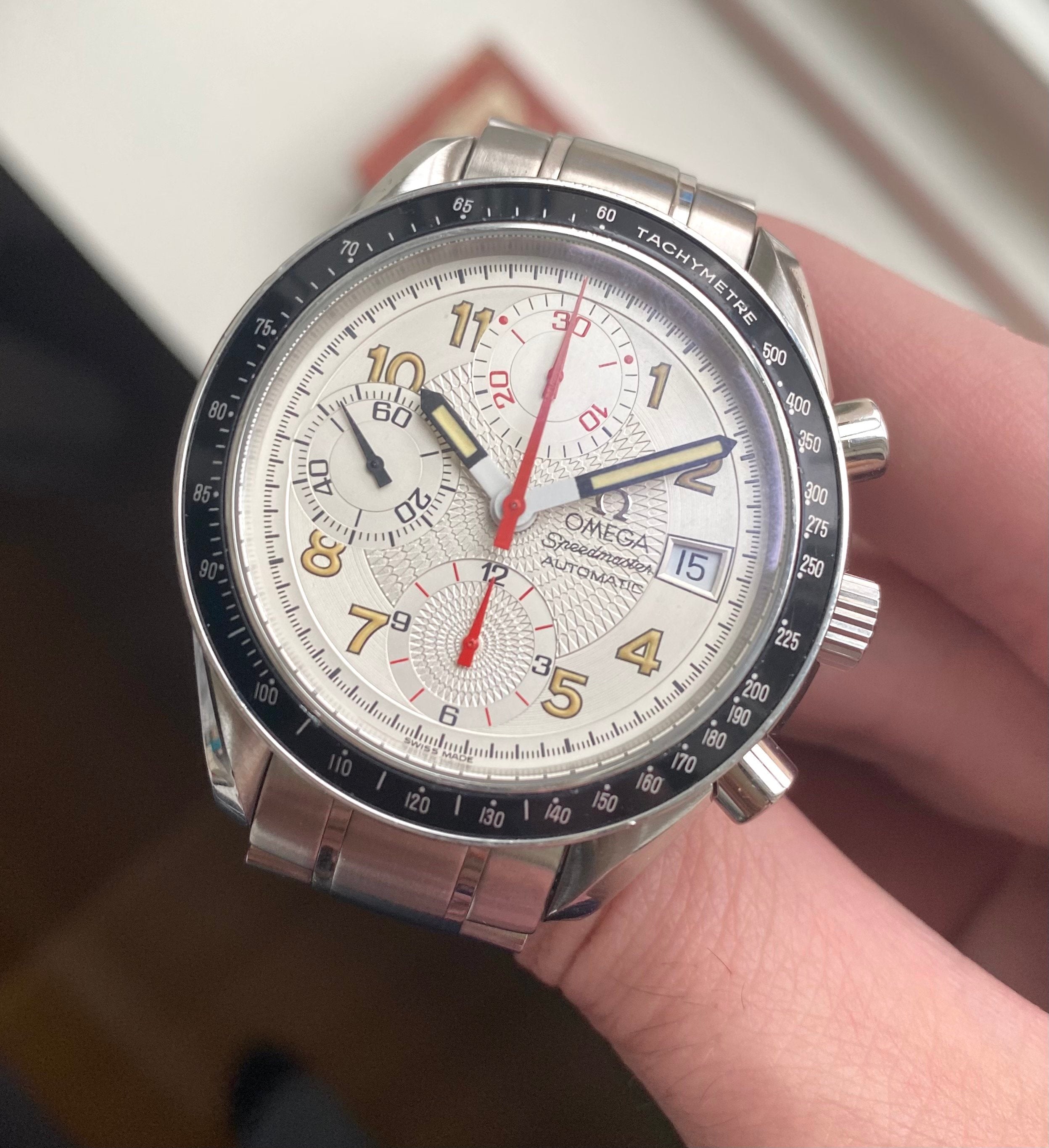 Omega Speedmaster MK40 — White