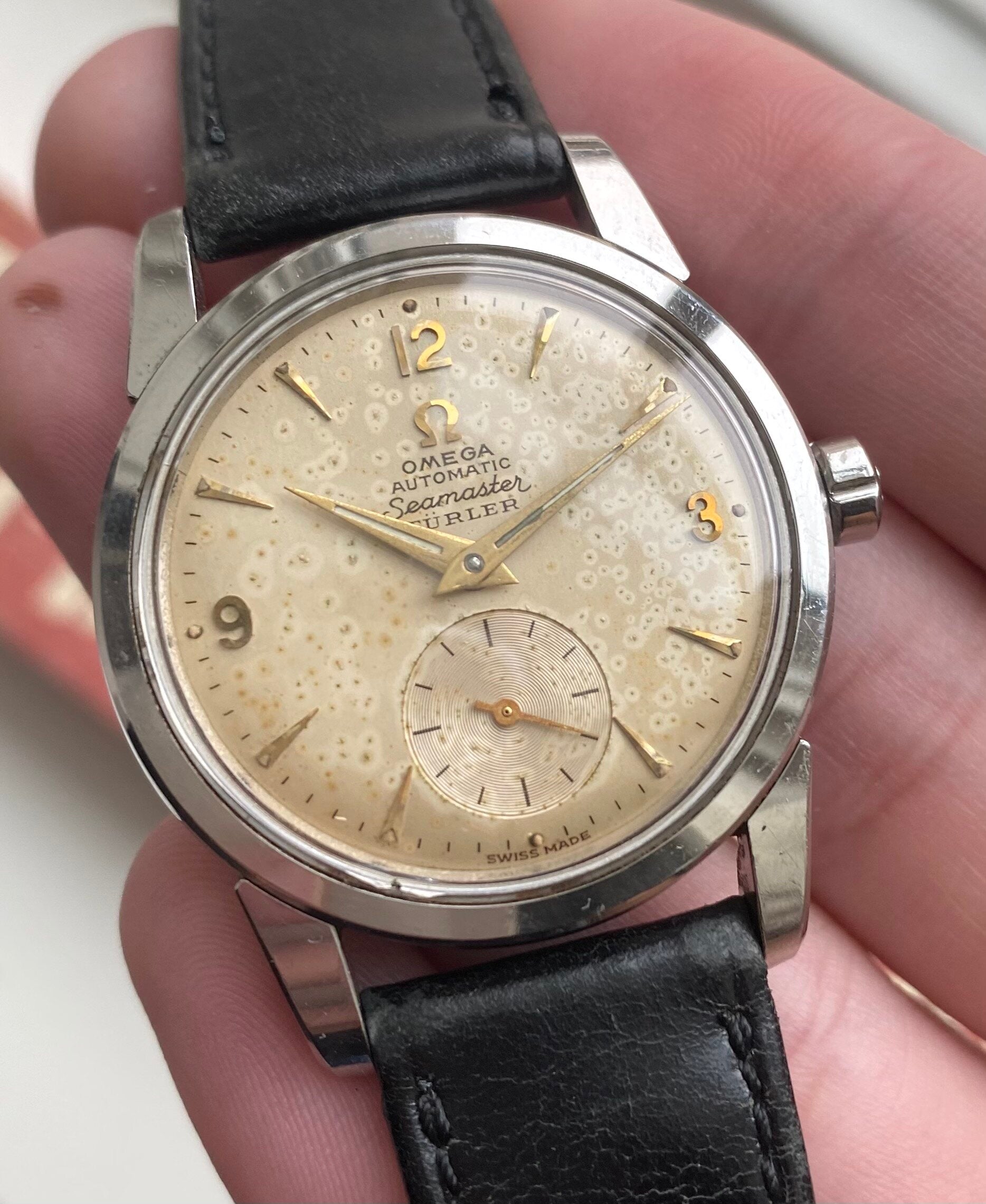 Omega Seamaster — "Turler" Stamp