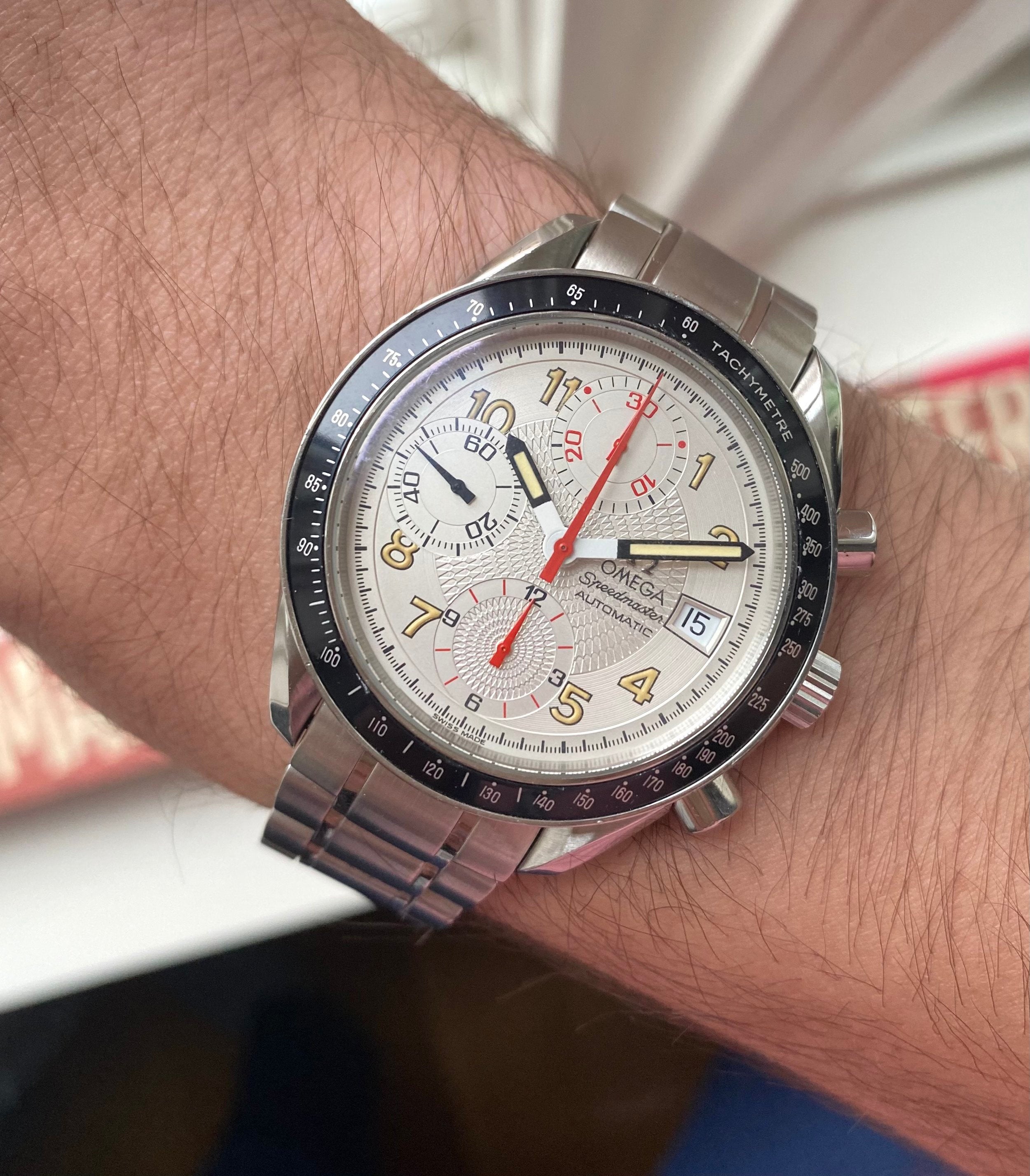 Omega Speedmaster MK40 — White