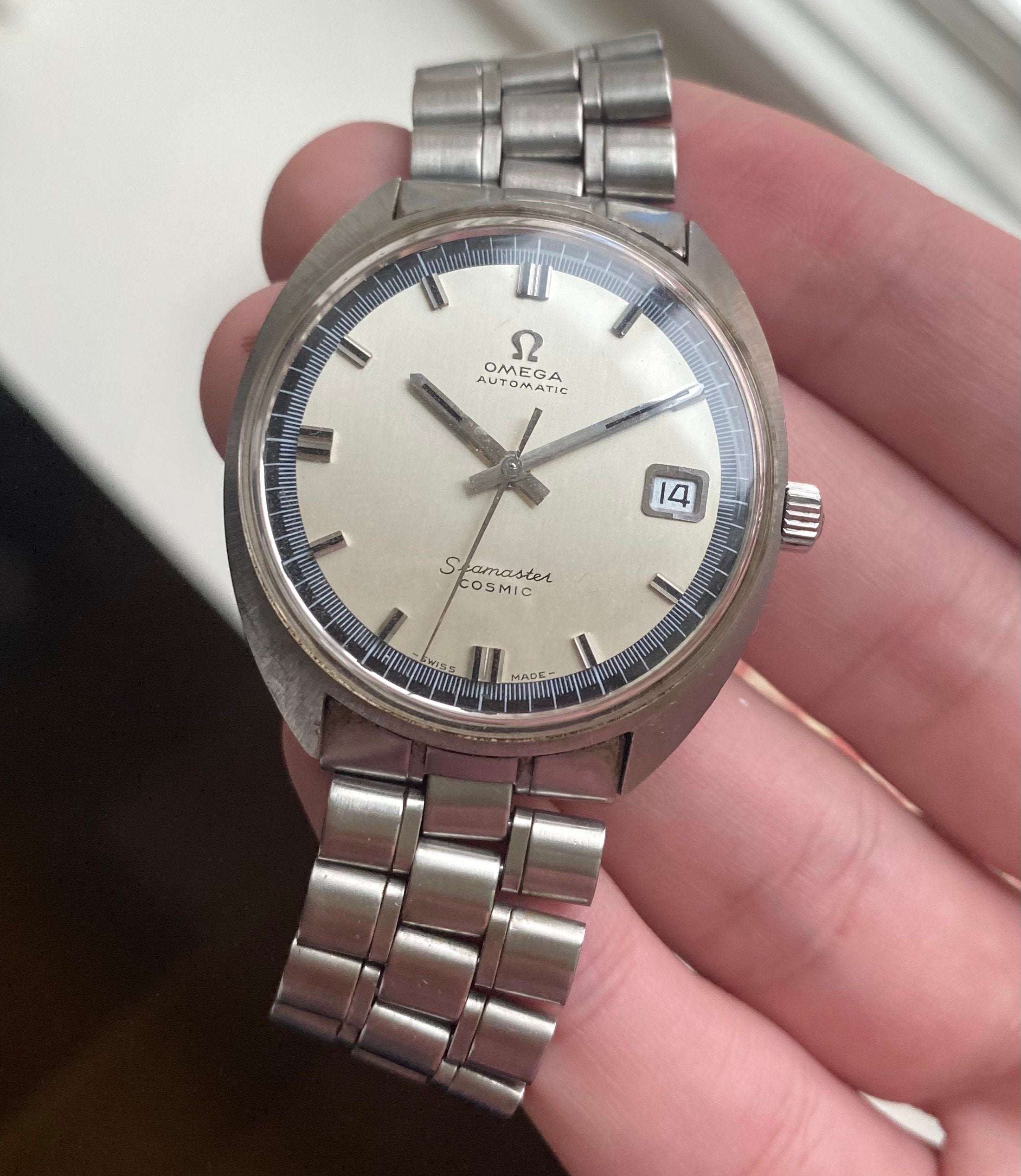 Omega Seamaster Cosmic — Two-tone Dial