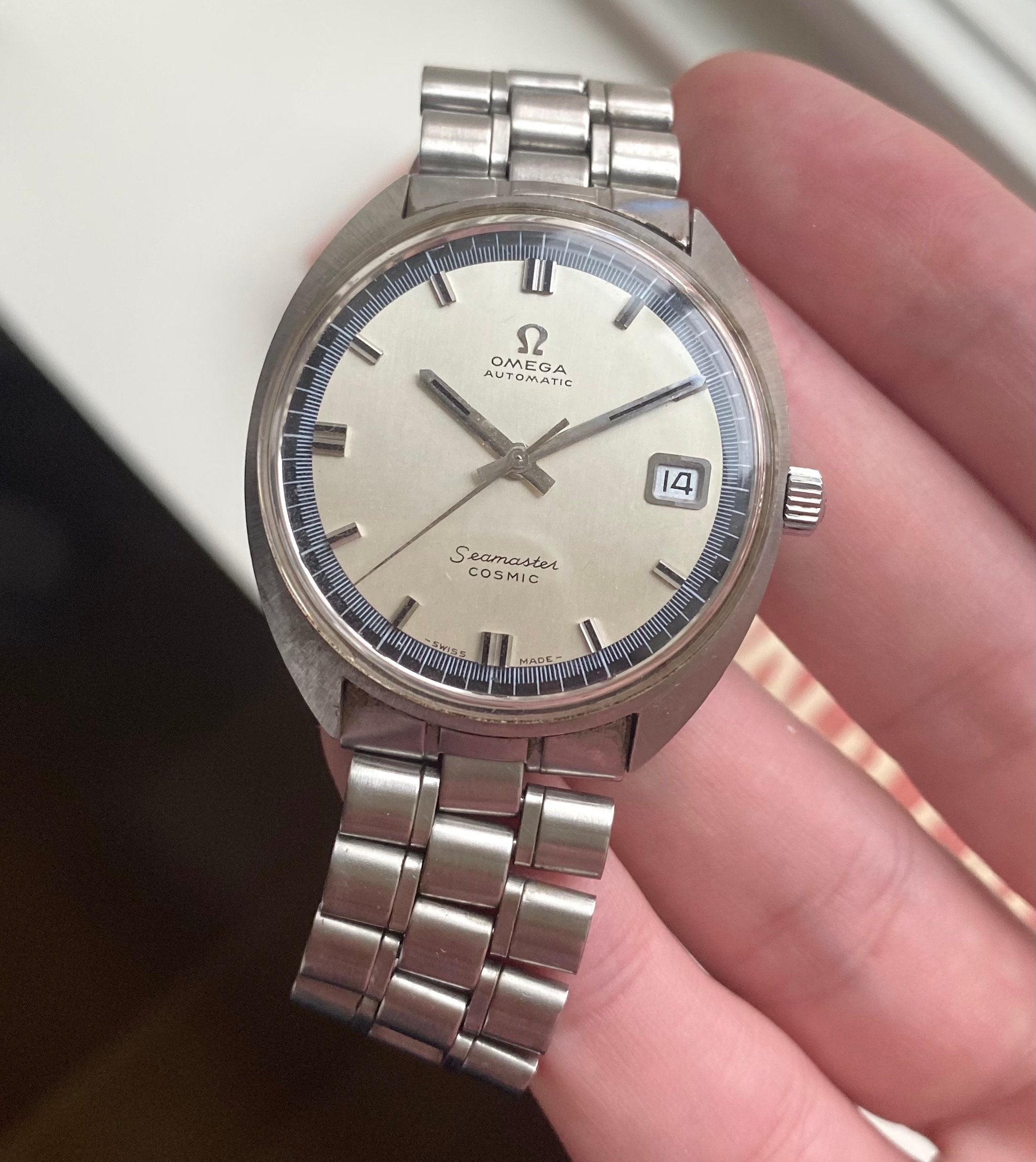 Omega Seamaster Cosmic — Two-tone Dial