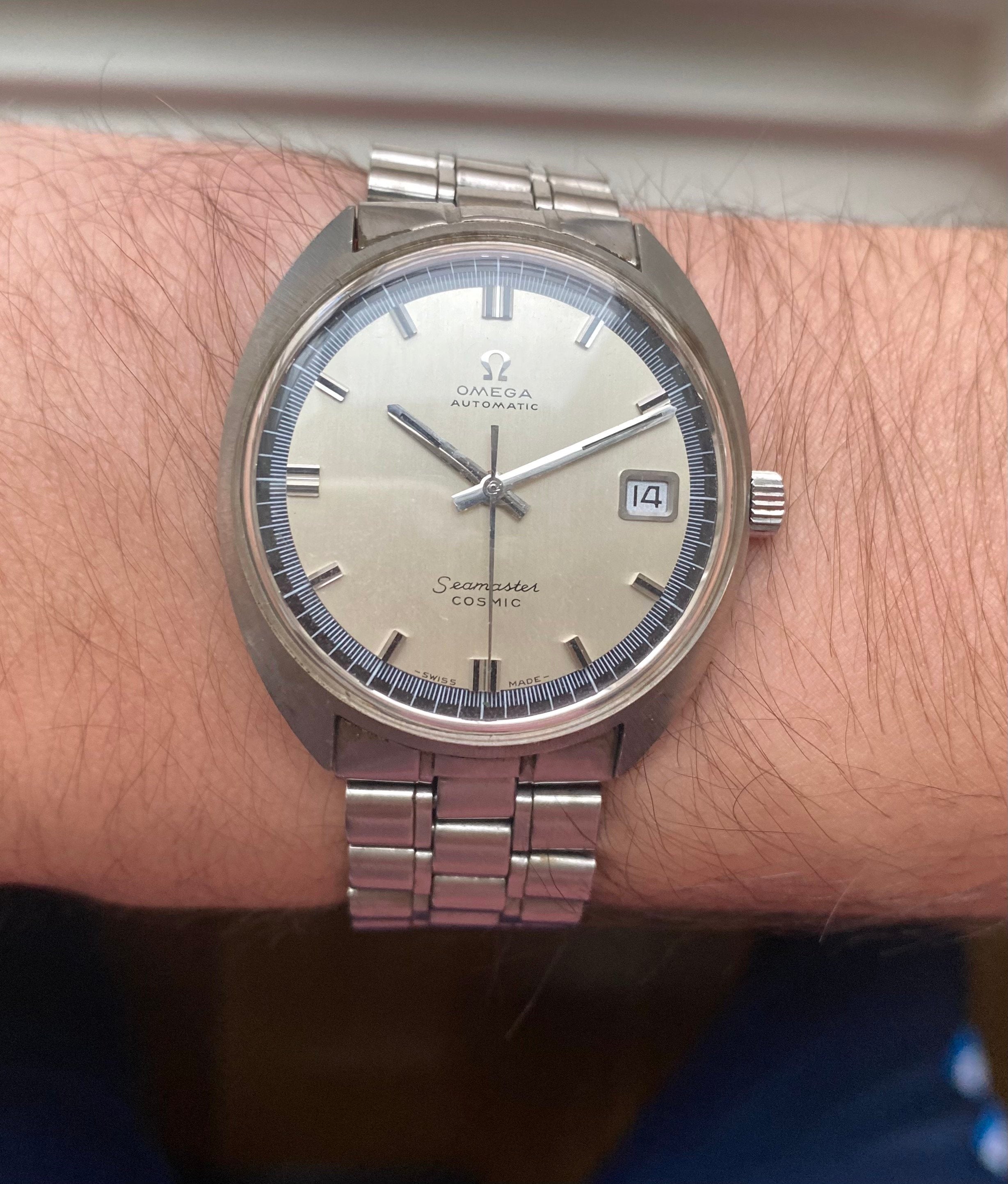 Omega Seamaster Cosmic — Two-tone Dial