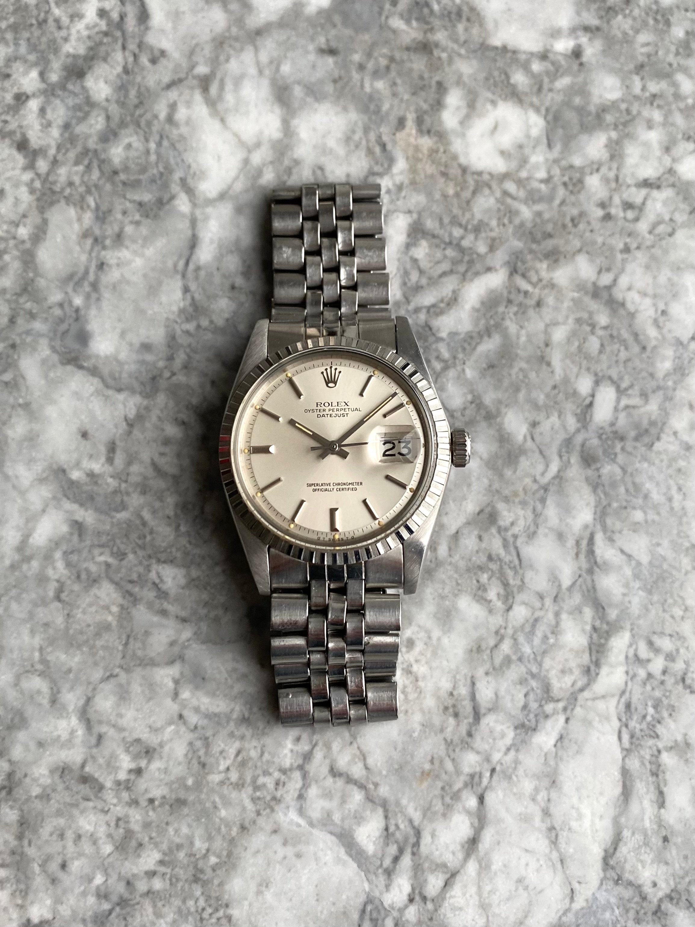 Rolex Datejust 1603 - Silver Sigma.