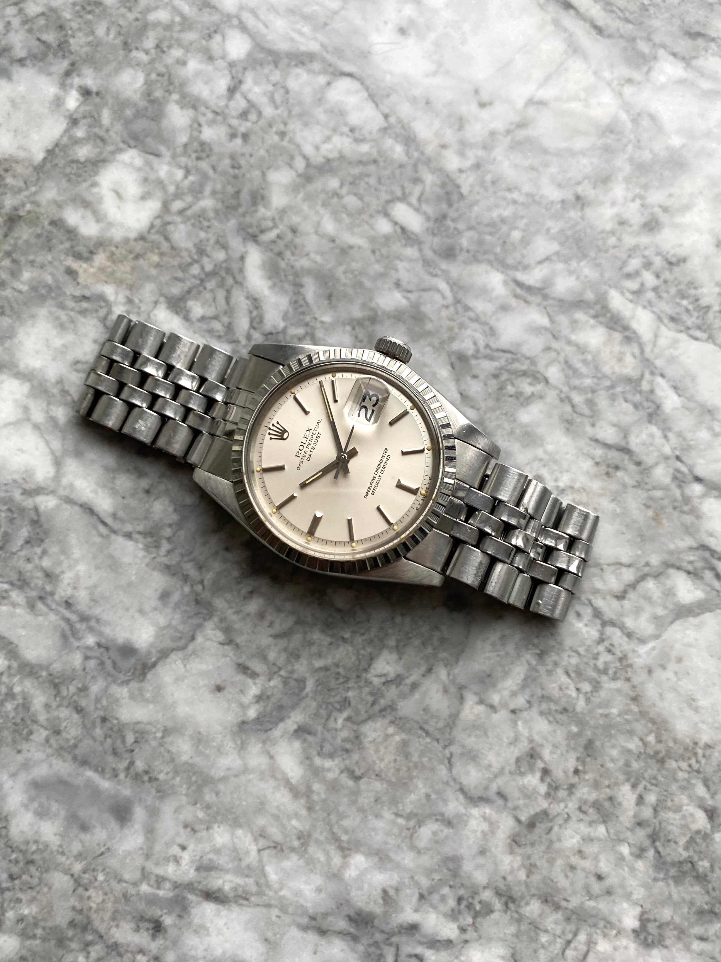 Rolex Datejust 1603 - Silver Sigma.