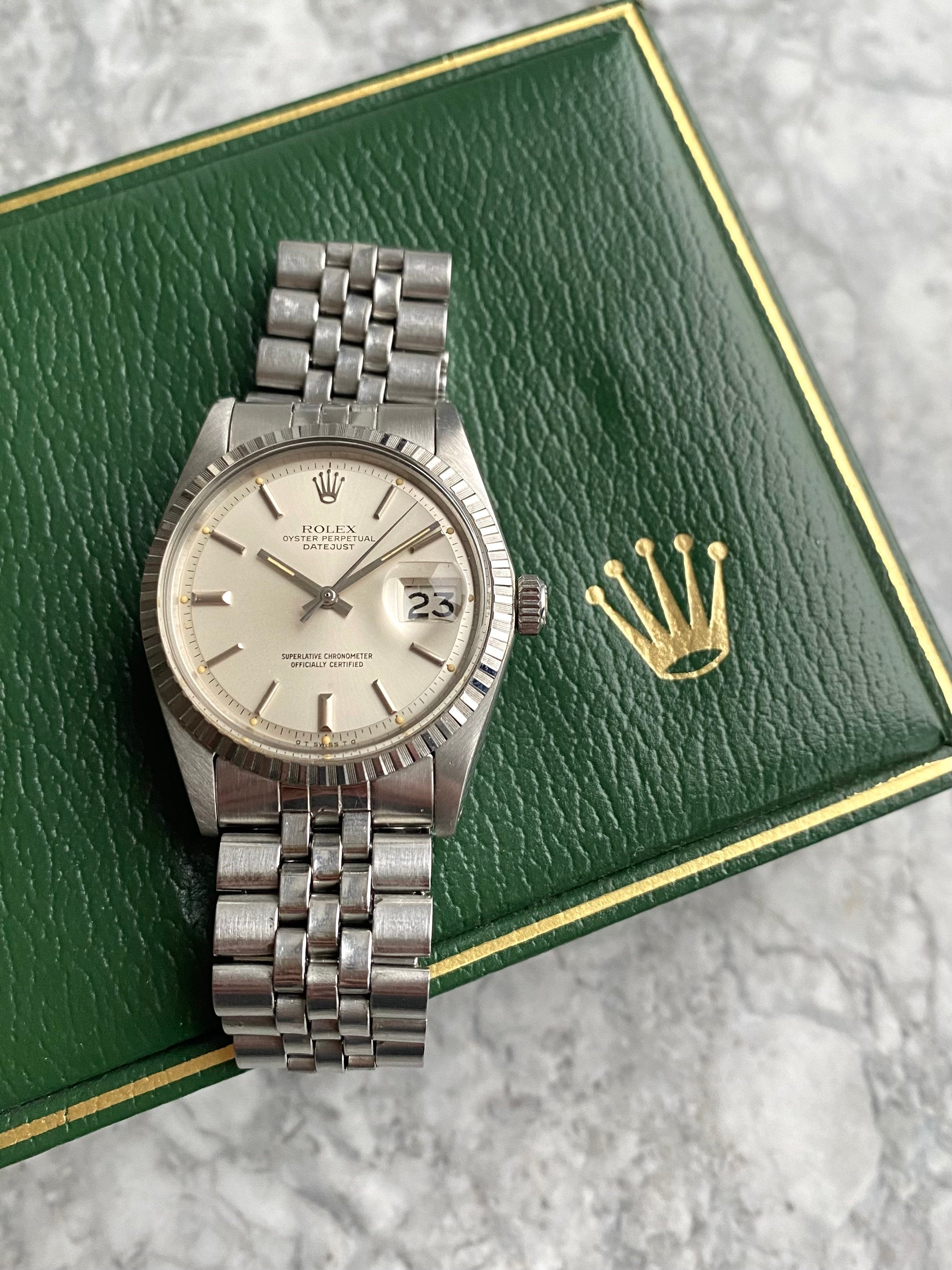 Rolex Datejust 1603 - Silver Sigma.