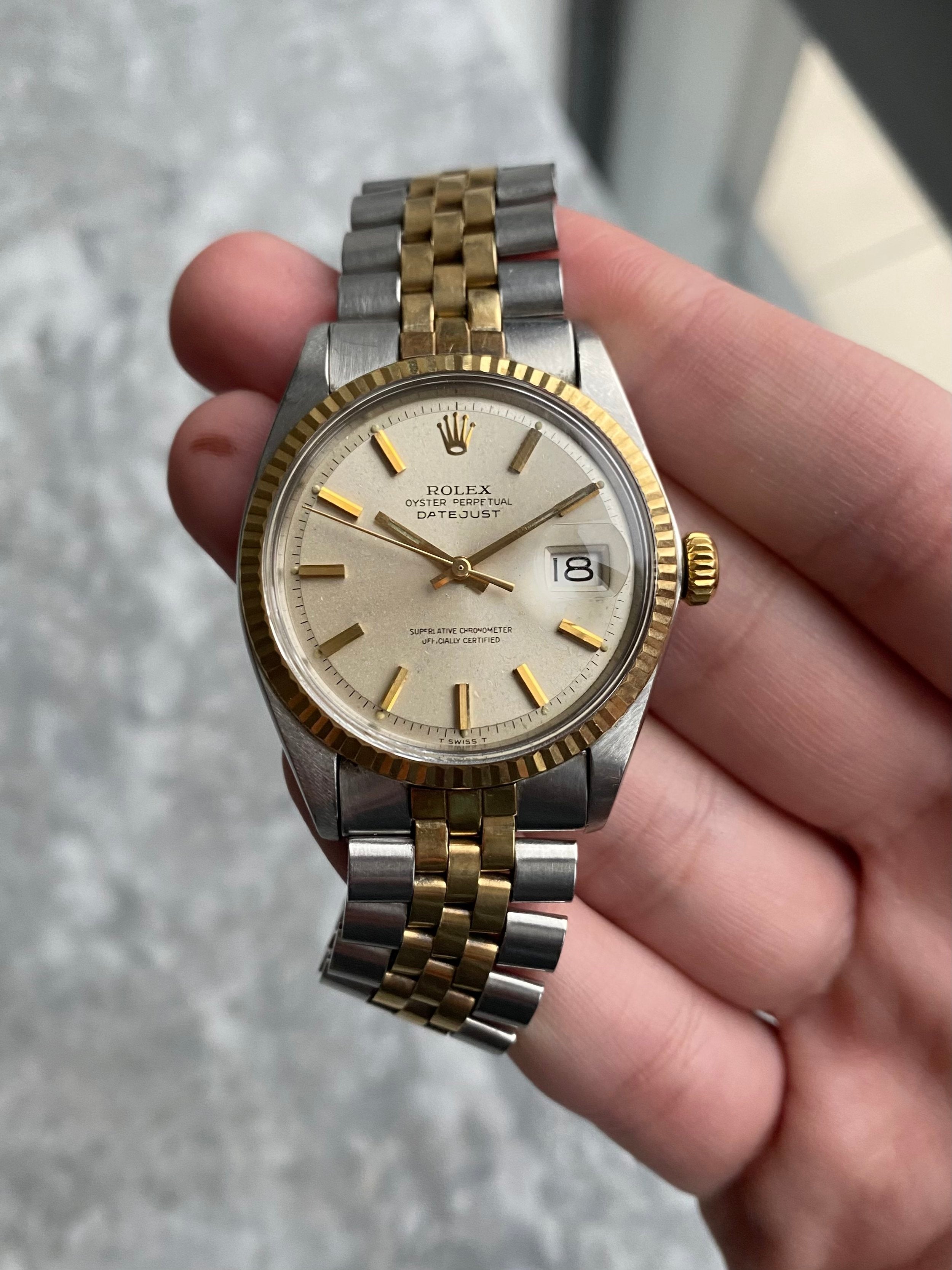 Rolex Datejust 1601 - Two Tone.