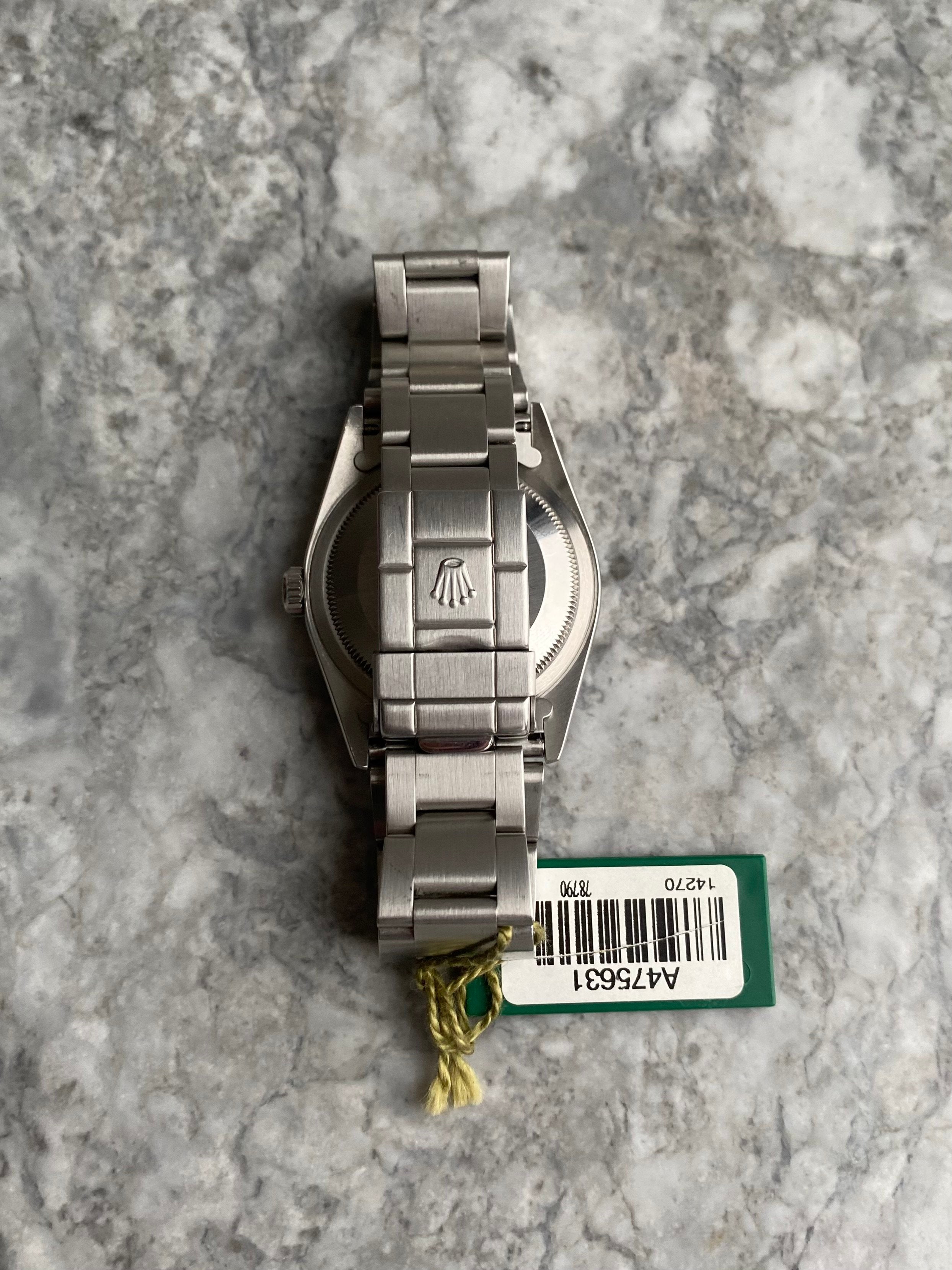 Rolex Explorer 1 - Service Card.