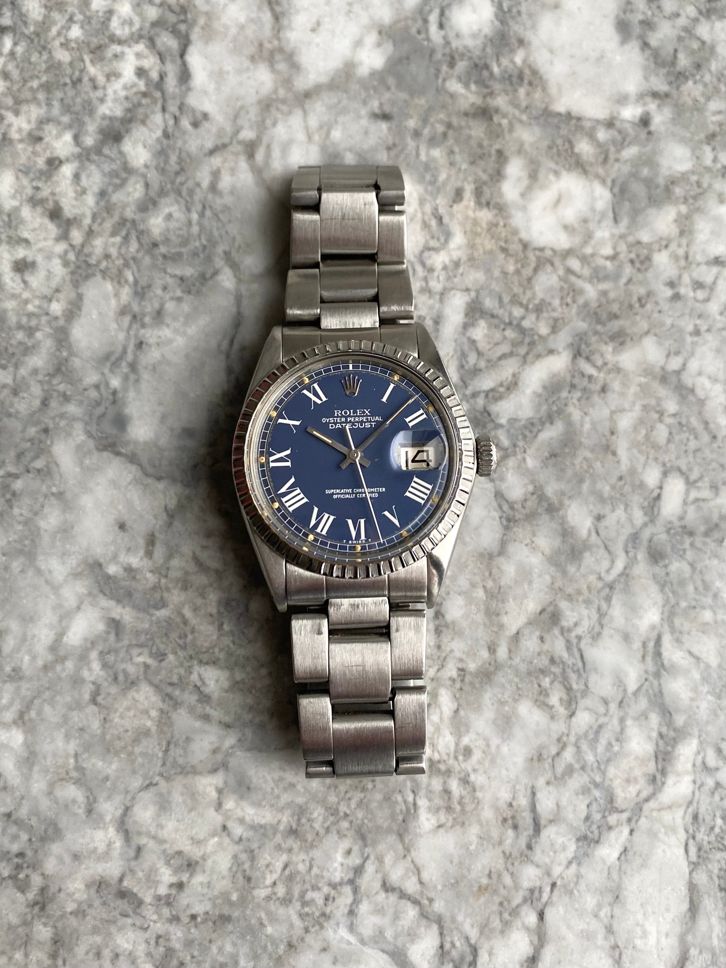 Rolex Datejust 1603 - Blue Buckley.