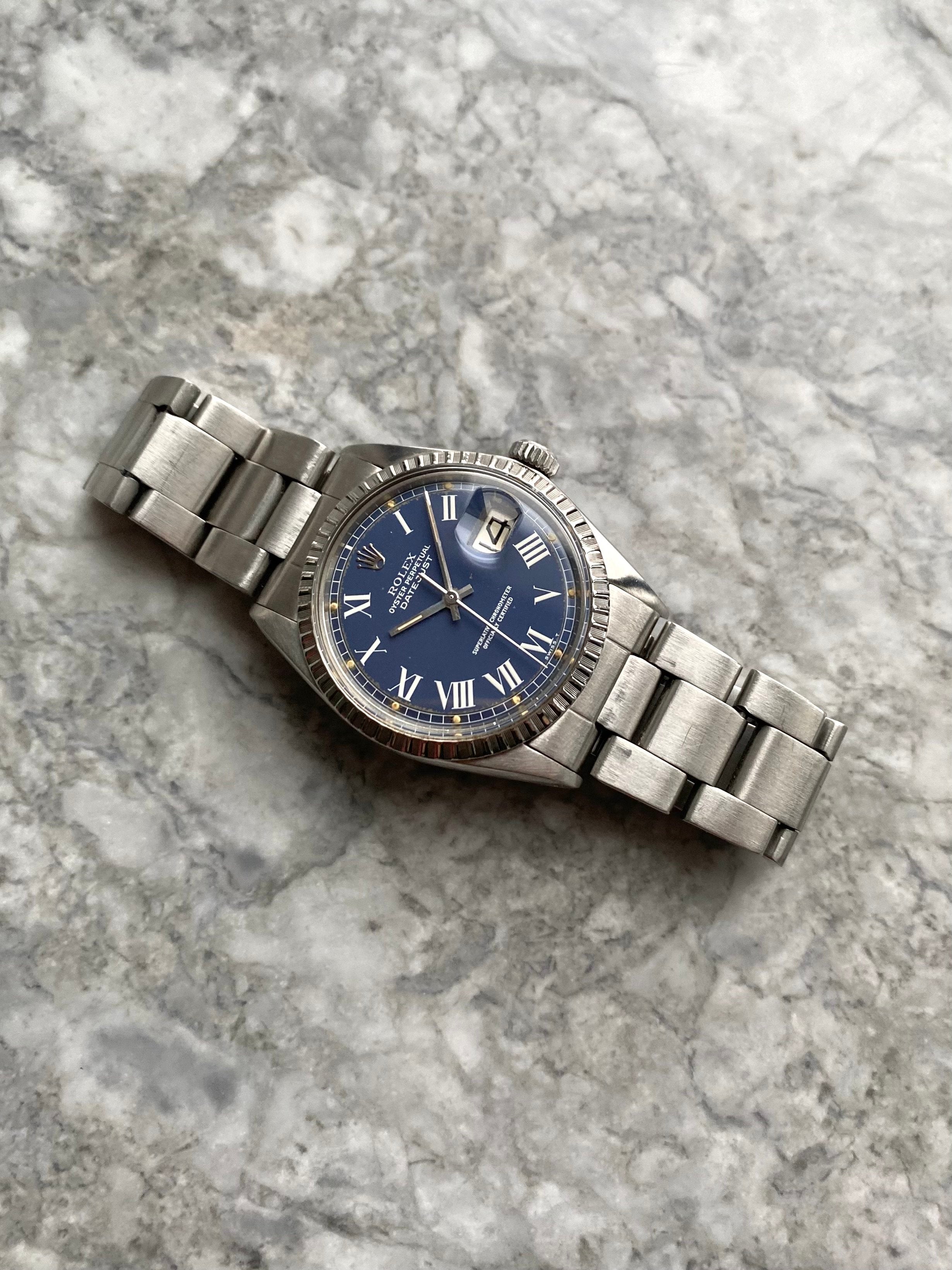 Rolex Datejust 1603 - Blue Buckley.