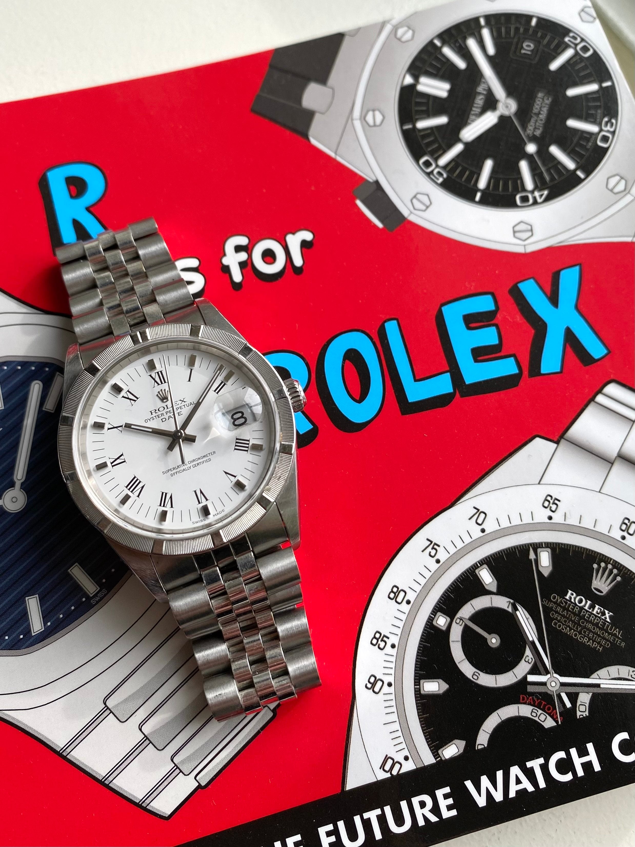 Rolex OP 15210 - White Roman