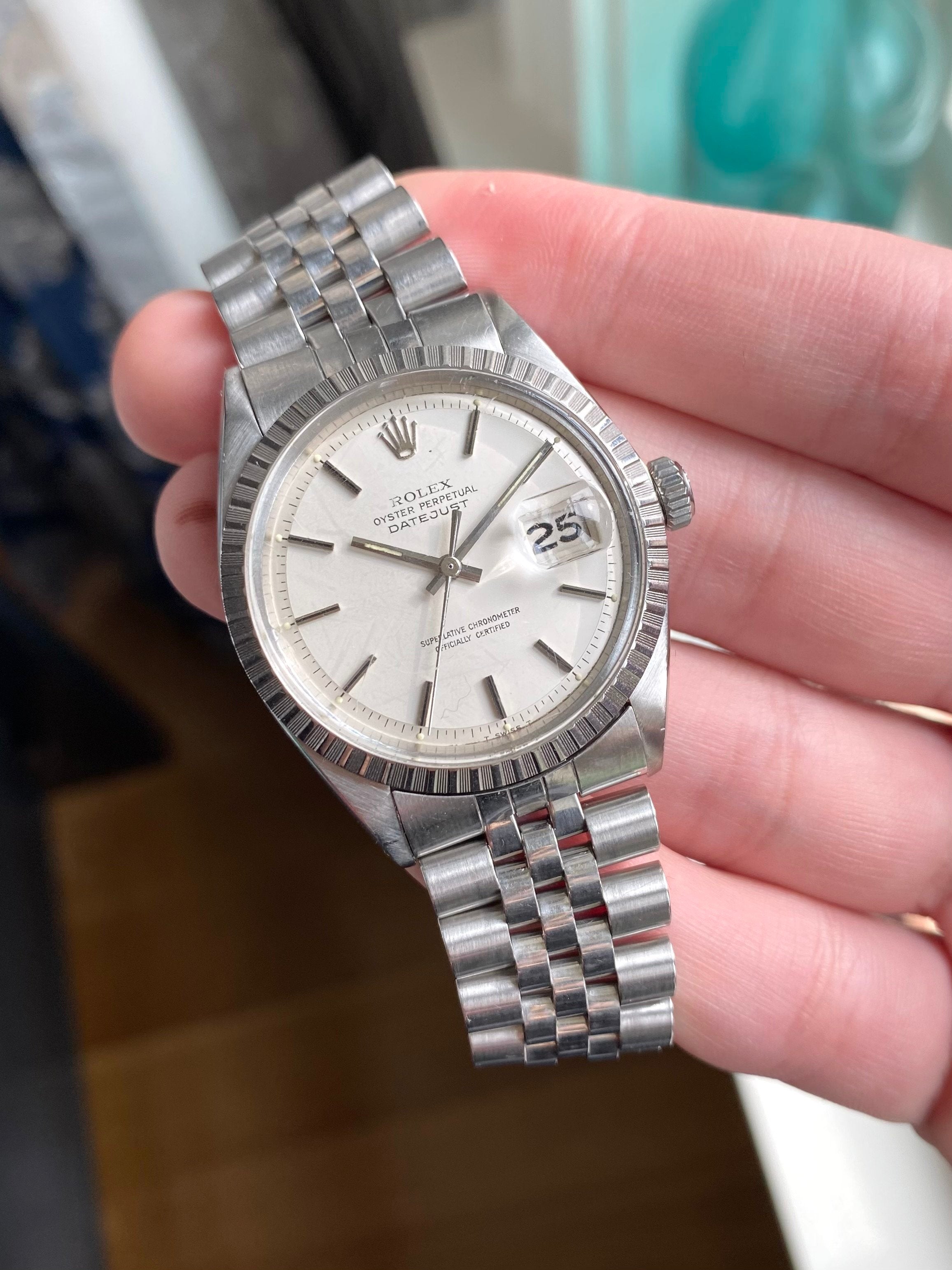 Rolex Datejust 1603 - Matte White