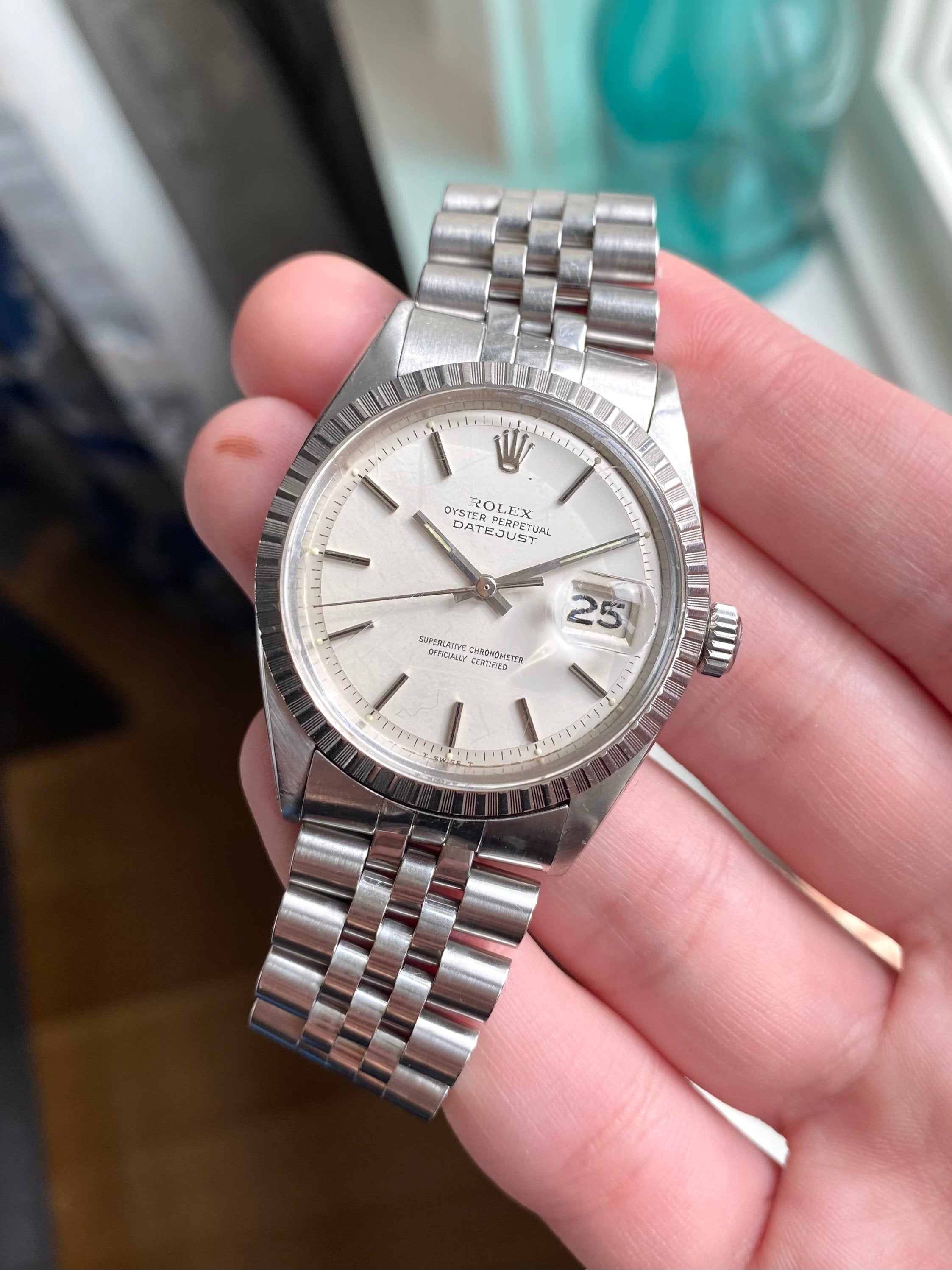 Rolex Datejust 1603 - Matte White