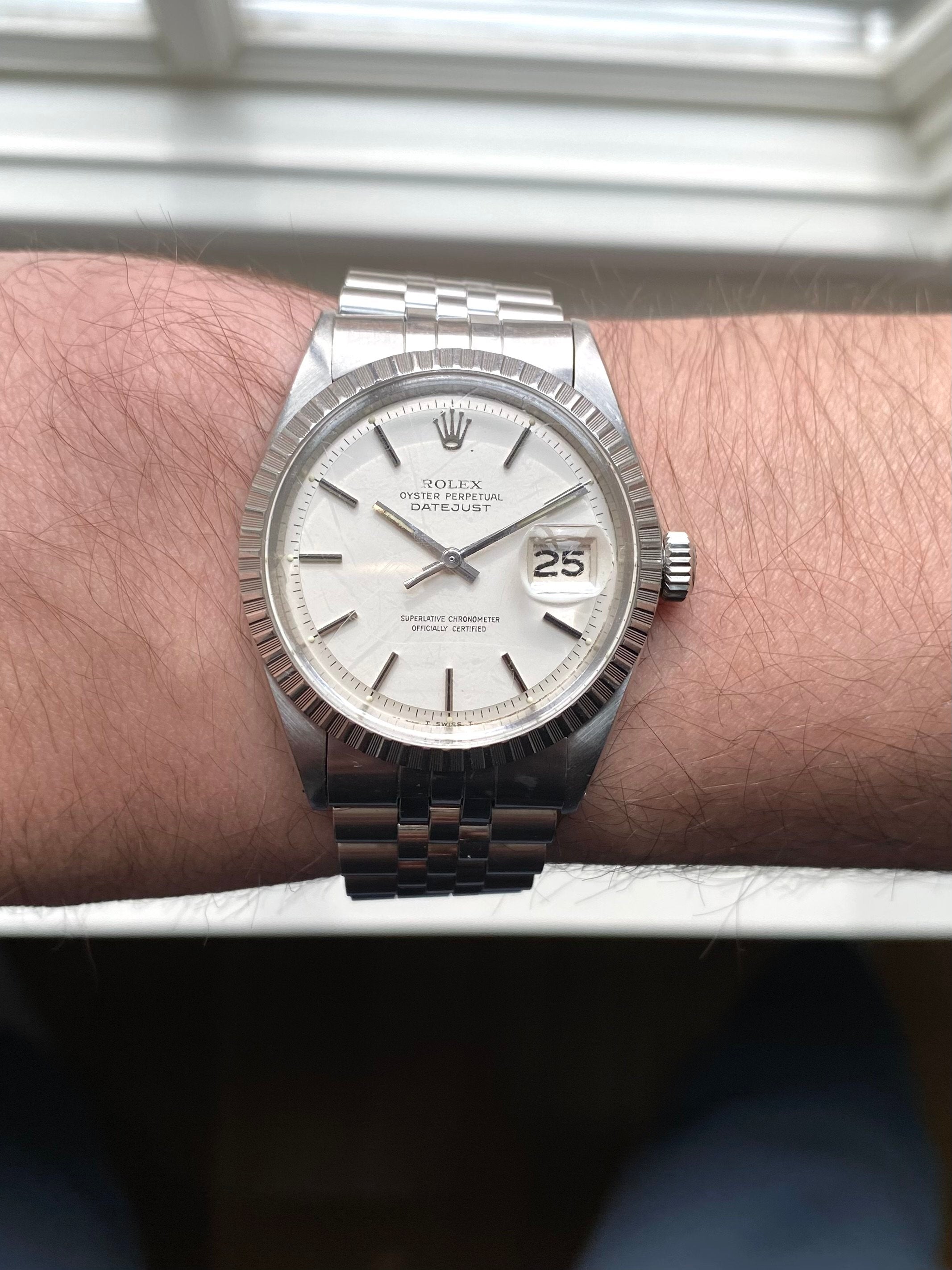 Rolex Datejust 1603 - Matte White