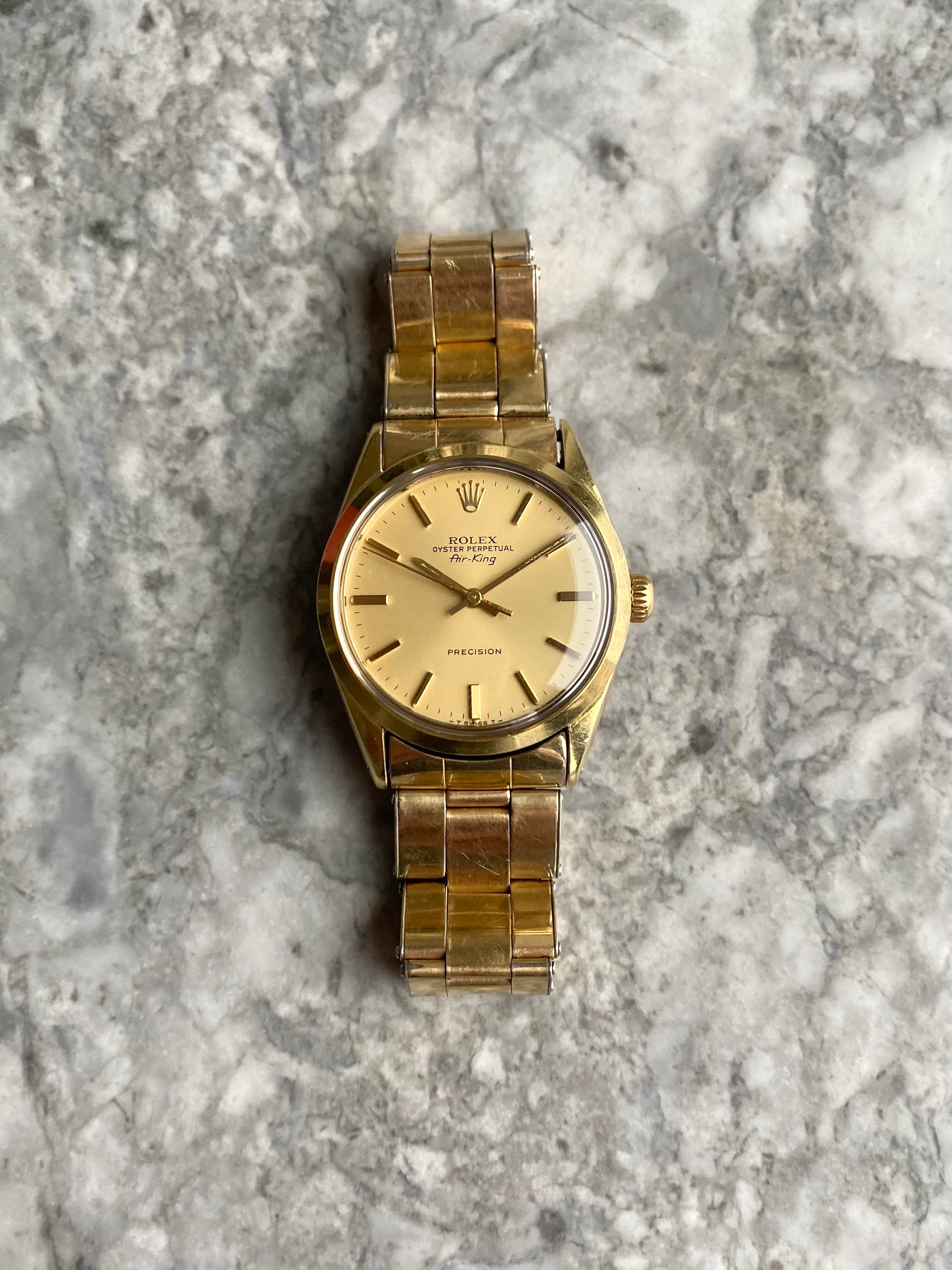 Rolex Air King 5520 - Gold Shell.