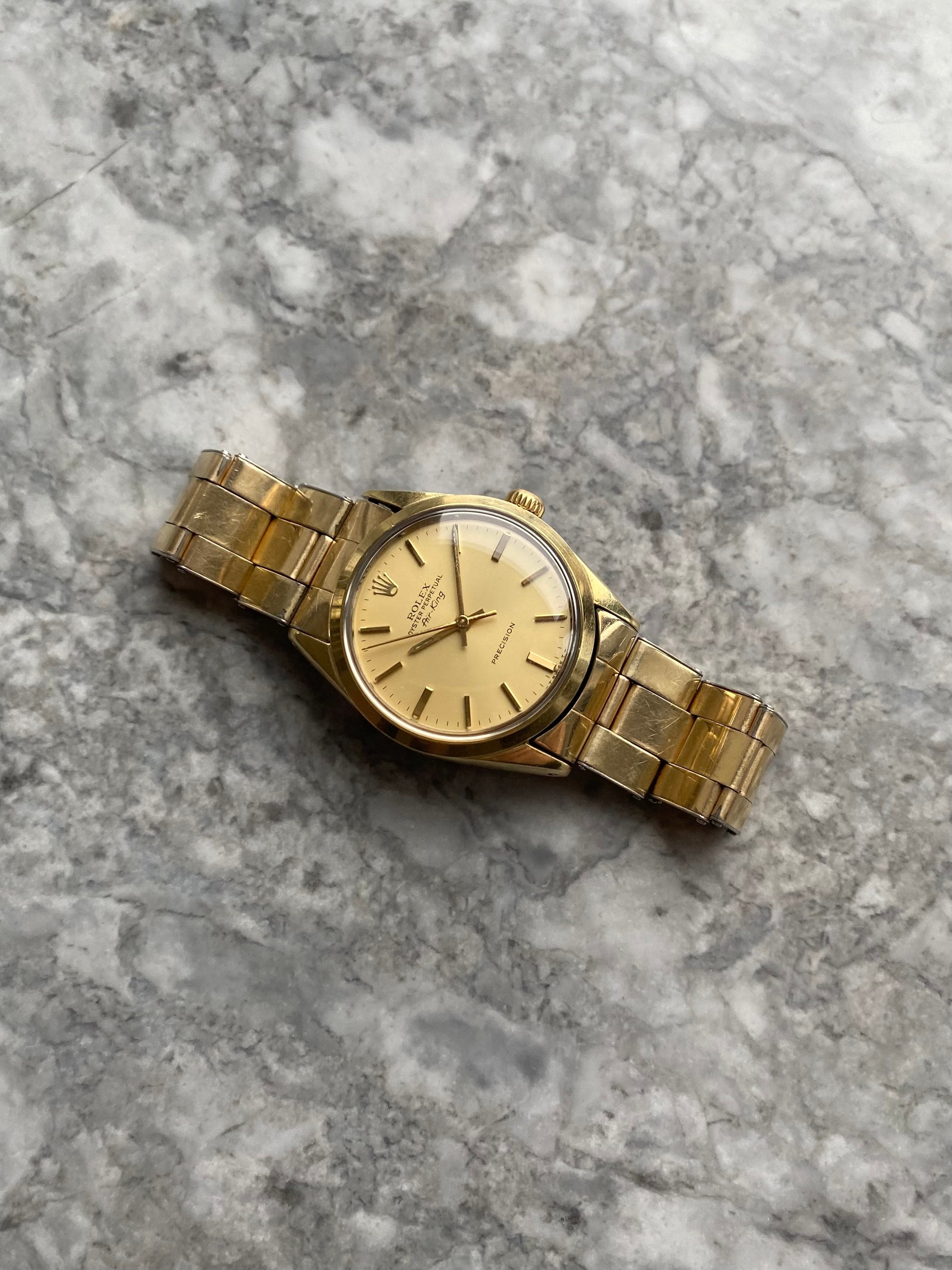 Rolex Air King 5520 - Gold Shell.