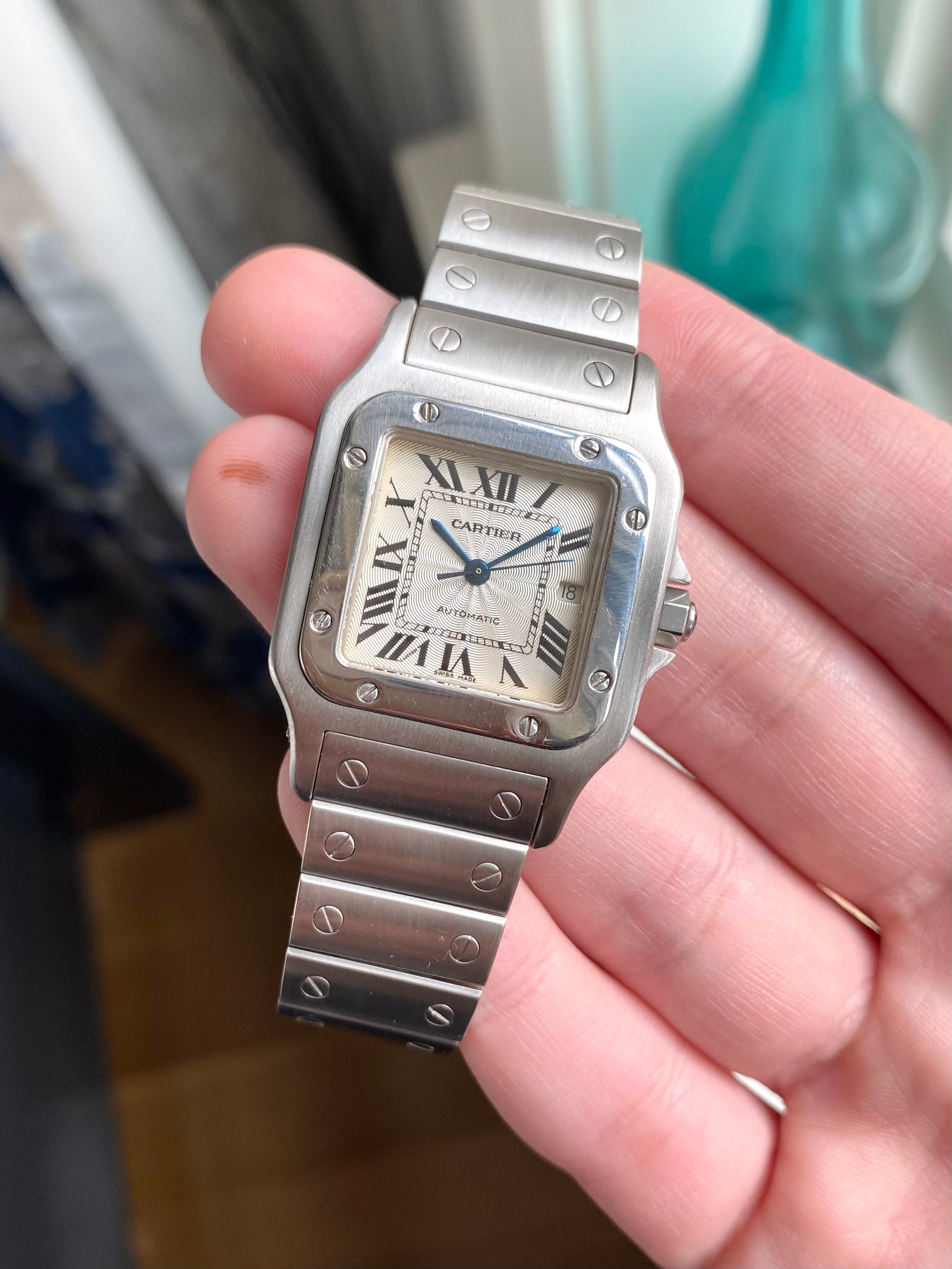 Cartier Santos 2319 - Guilloche