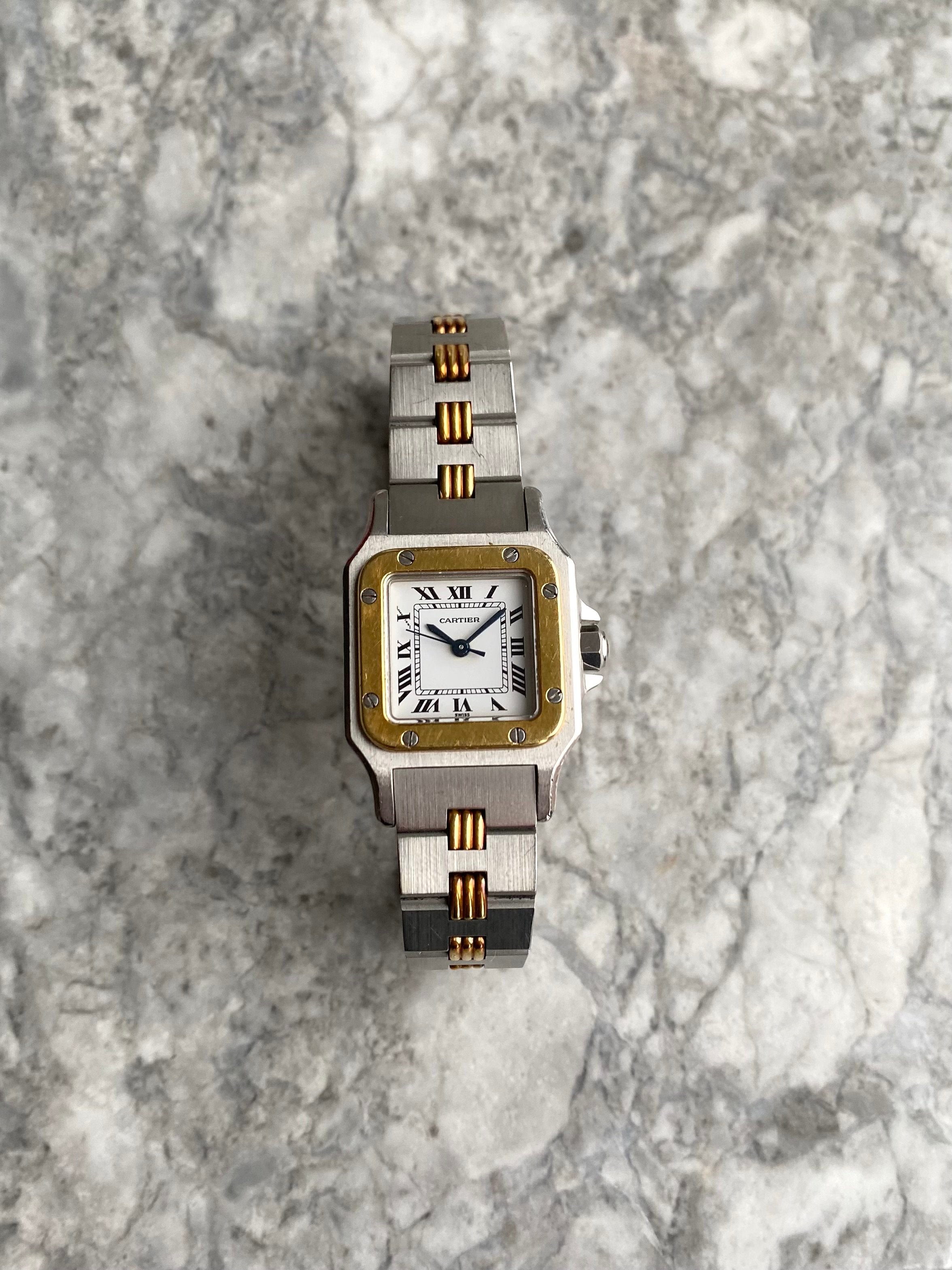 Cartier Santos - Ladies Godron.