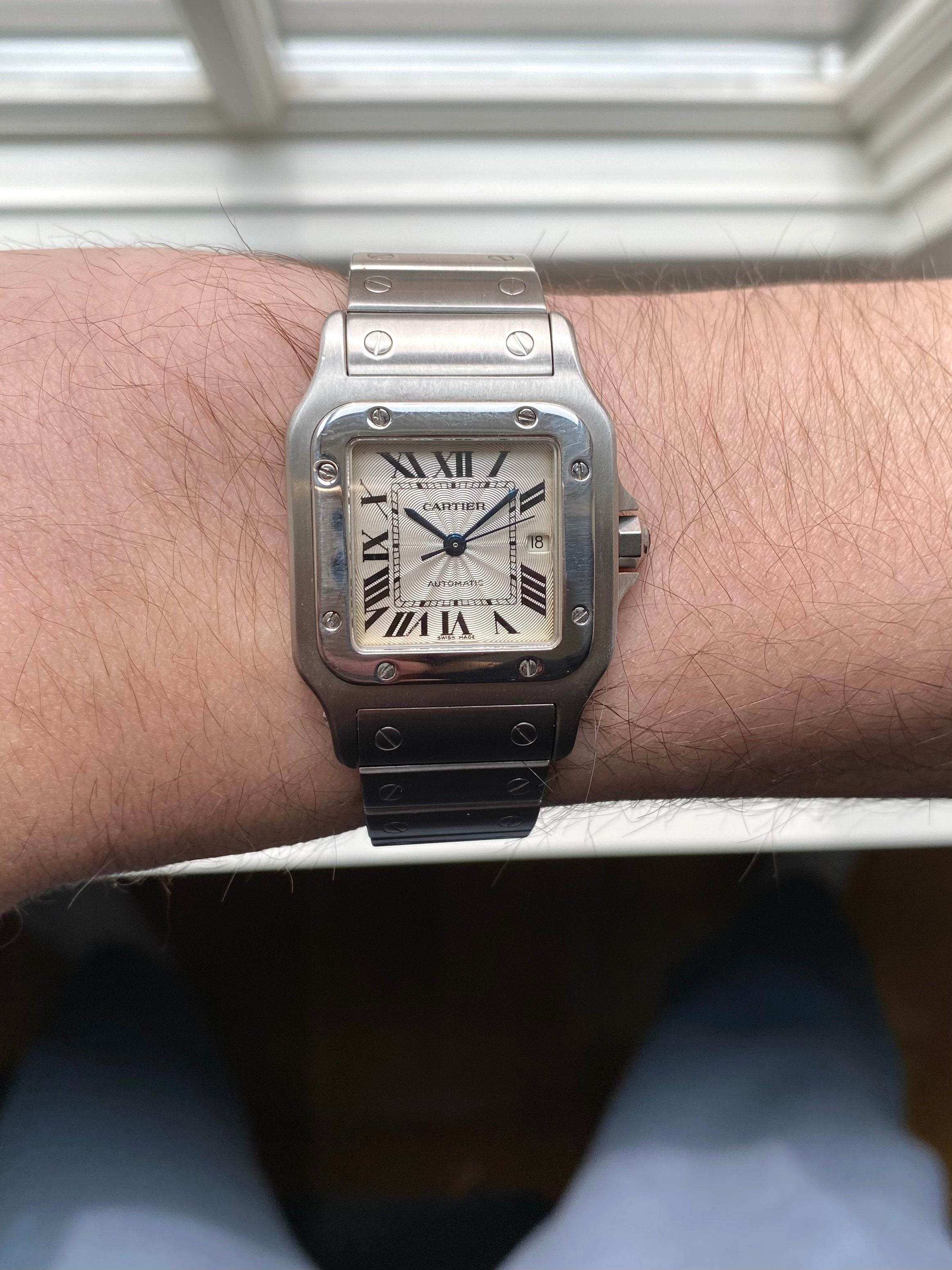 Cartier Santos 2319 - Guilloche