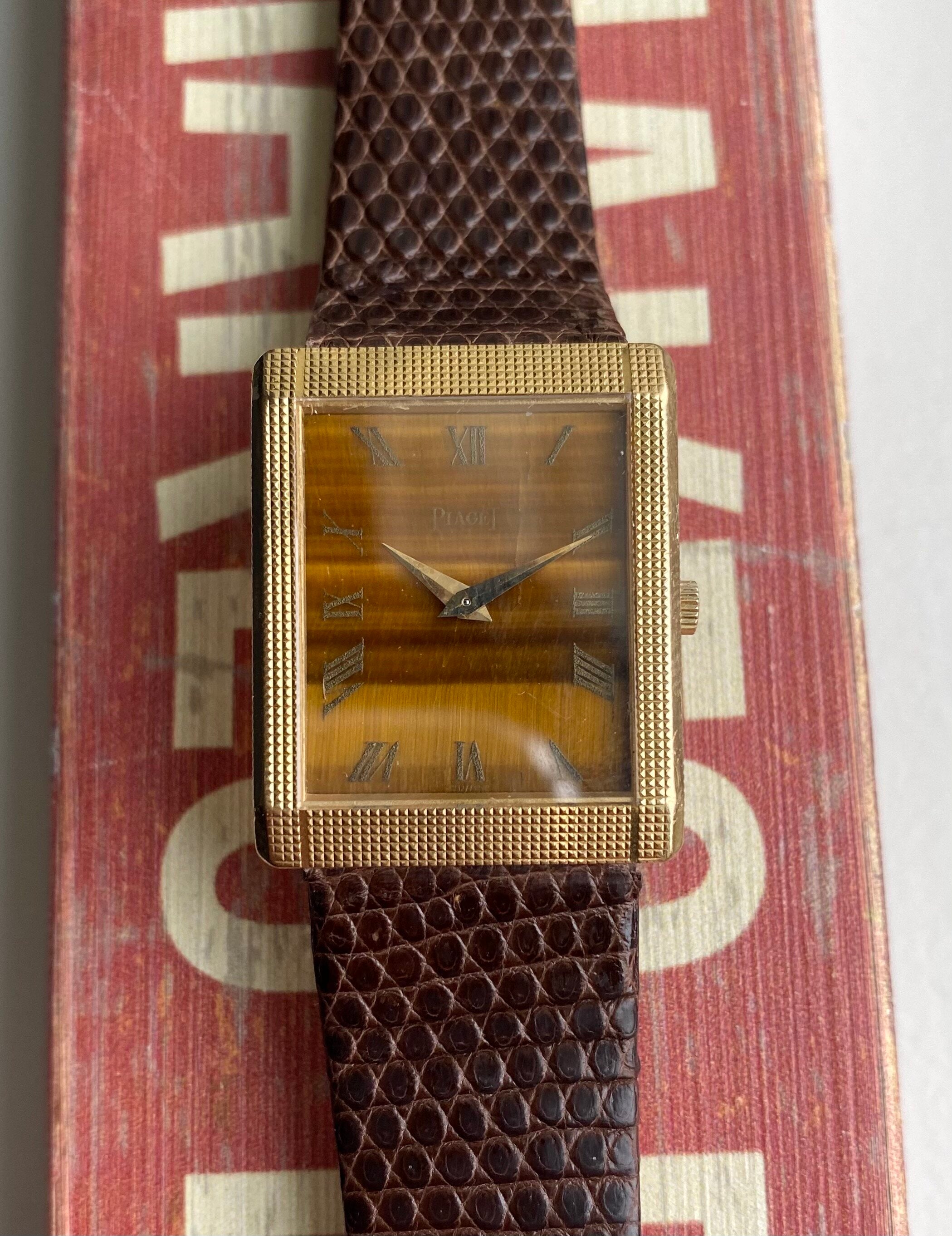 Piaget Tank — Tiger Eye