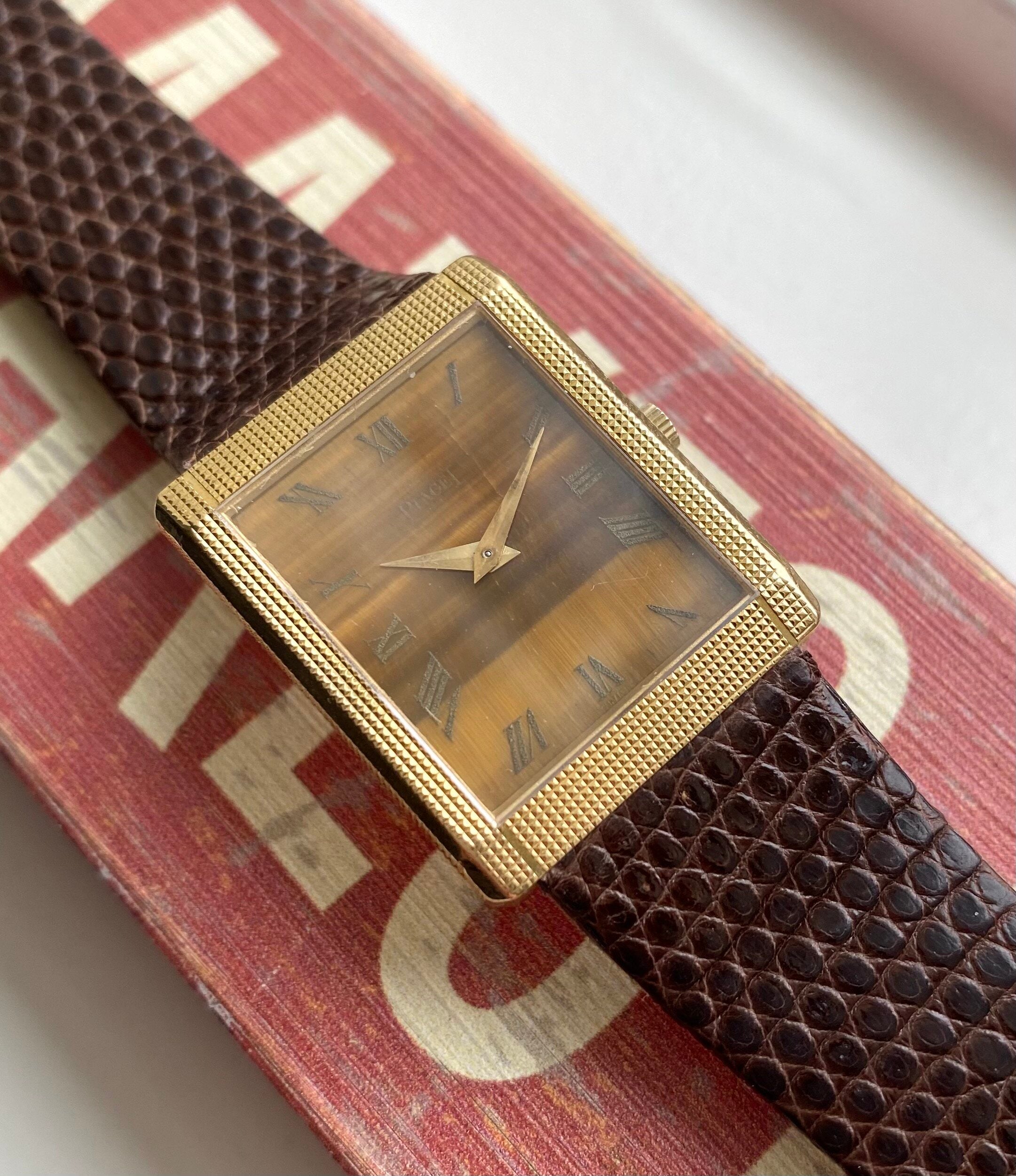 Piaget Tank — Tiger Eye