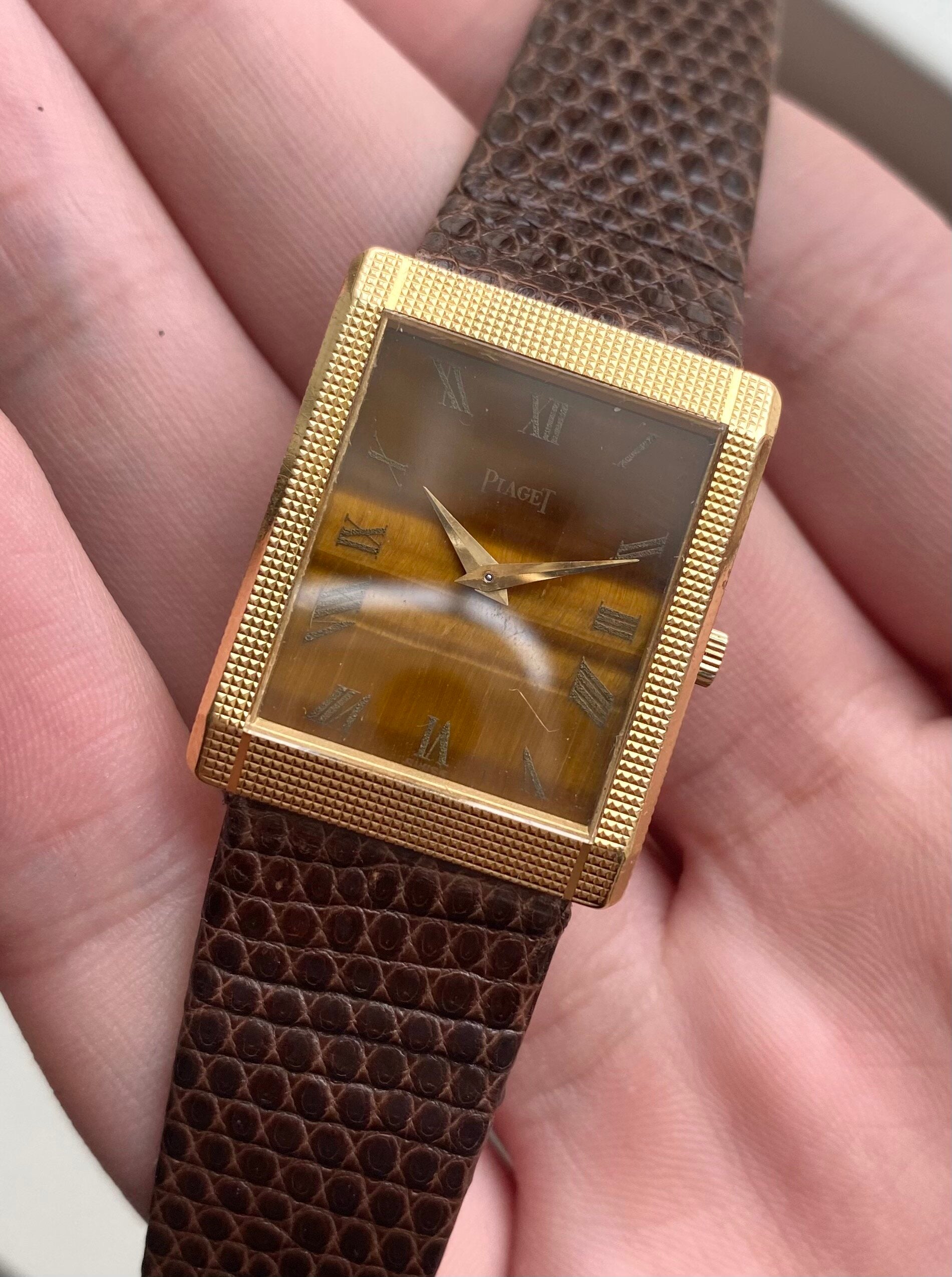 Piaget Tank — Tiger Eye